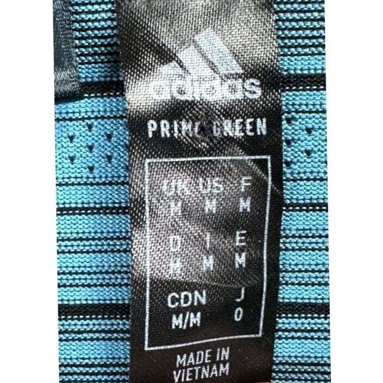 Adidas Adidas PrimeGreen Golf Polo Shirt Men Medium Blue Stripe Short Sleeve Collared Athletic Nike Size US M / EU 48-50 / 2 - 3 Thumbnail