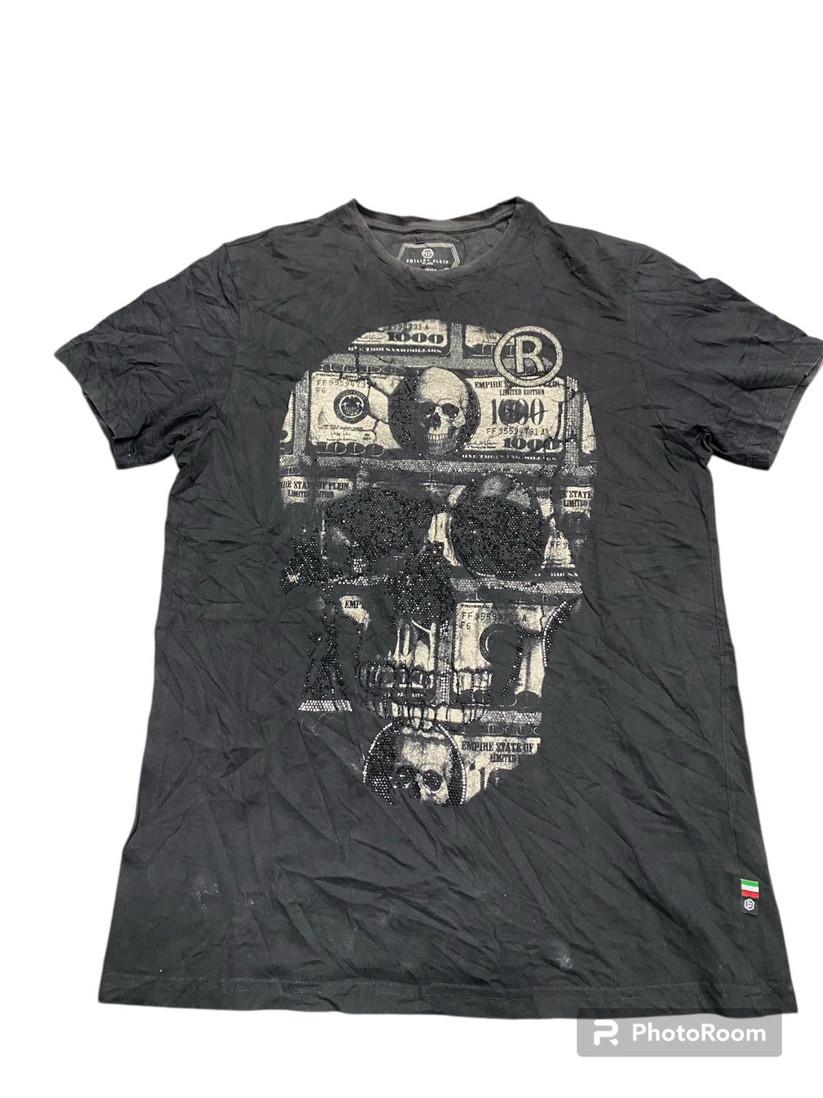 Philipp Plein Philipp Plein skull 💀 platinum Size US M / EU 48-50 / 2 - 2 Thumbnail