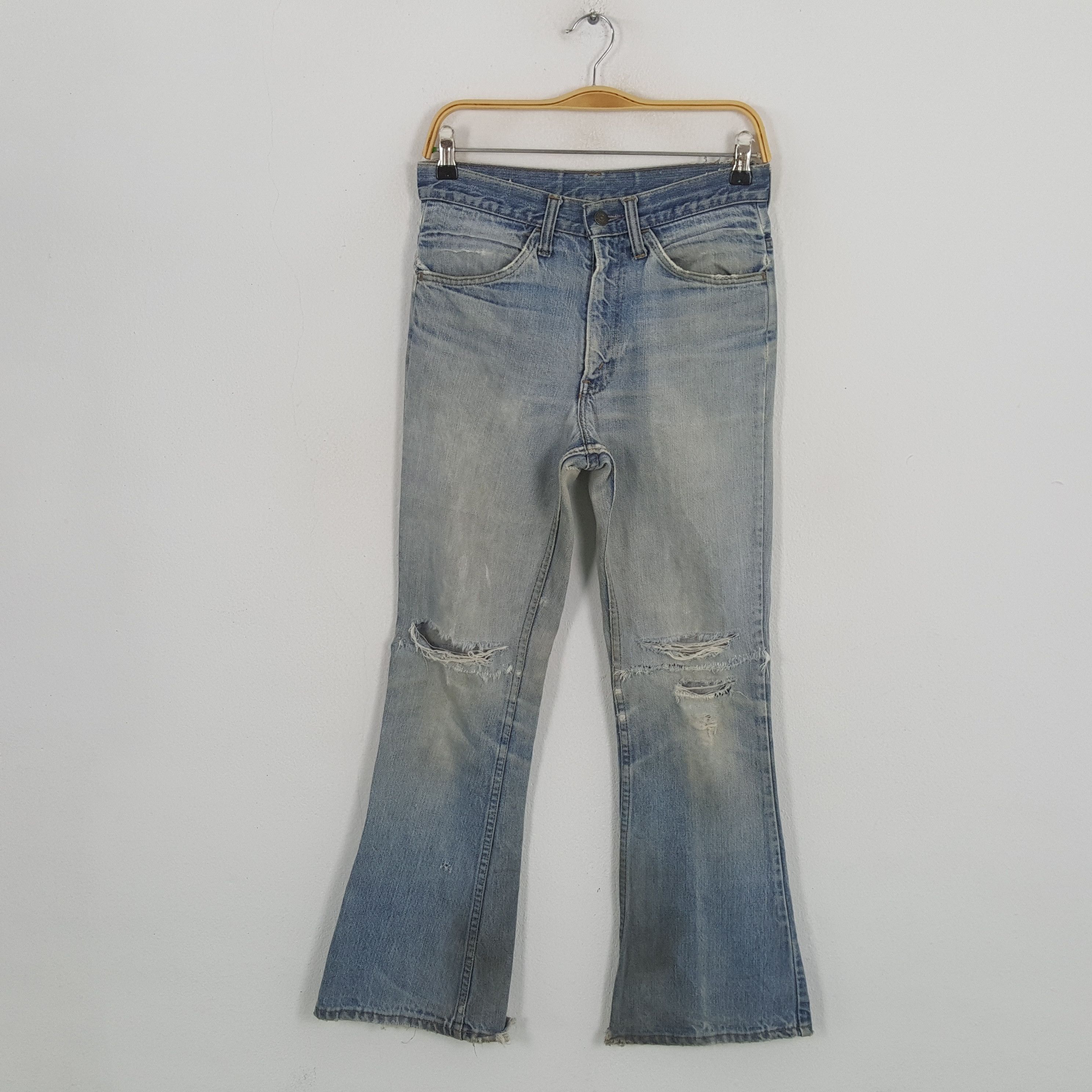 Levi's × Levi's Vintage Clothing × Vintage Vintage LEVI'S American Distressed Boot Cut Style Jean Size US 28 / EU 44 - 1 Thumbnail