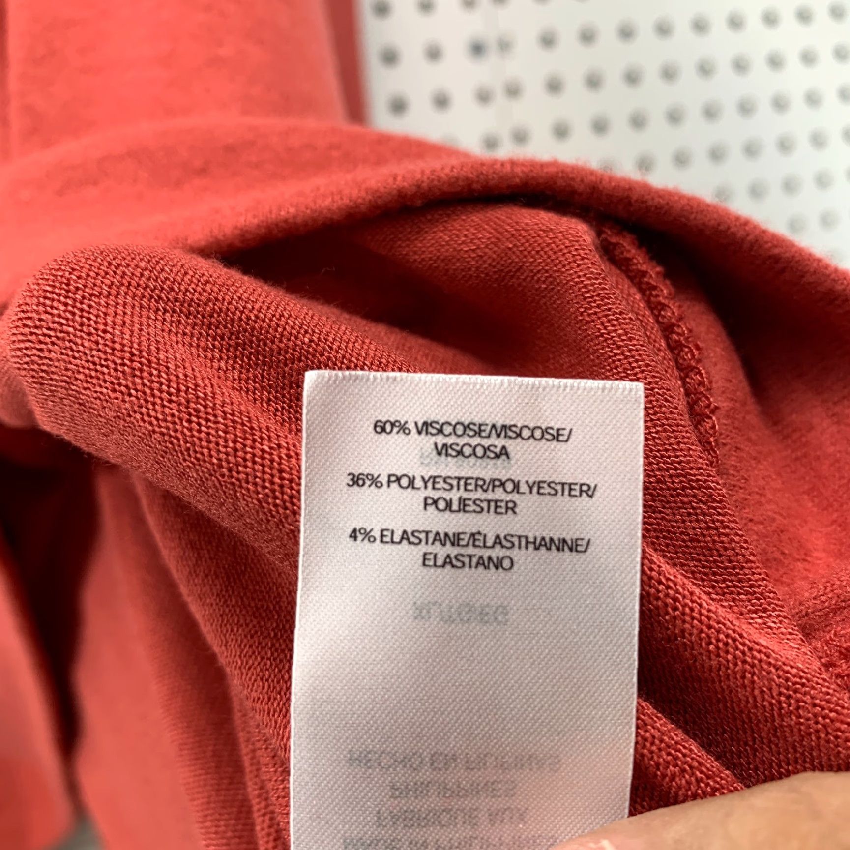 Lucky Brand VINTAGE Lucky Brand Sweater Pullover Women’s XL Long Sleeve Crew Neck Red Orange Casual Knit Fall Winter Spring Size XL / US 12-14 / IT 48-50 - 3 Thumbnail