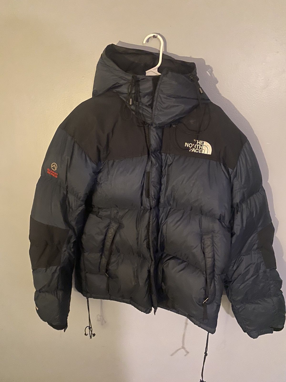 image of The North Face Summit Series Puffer in Blue/Navy, Men's (Size XL)