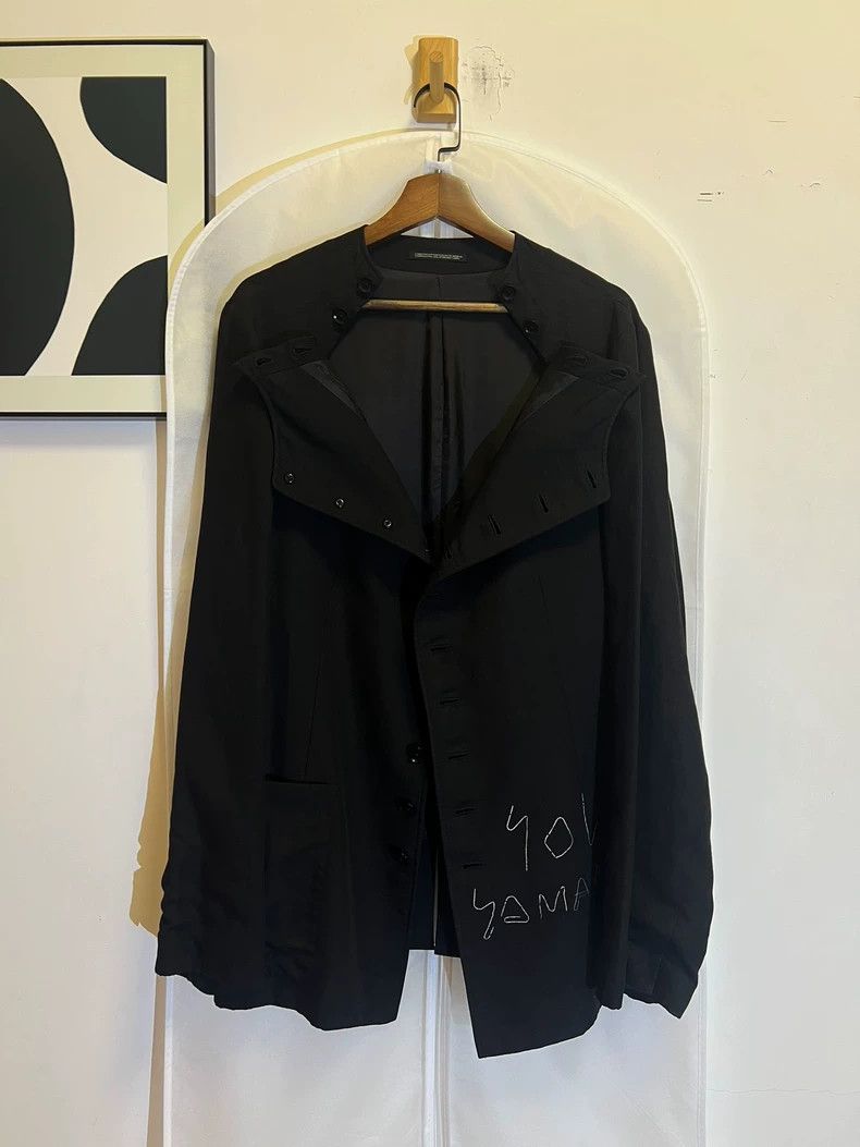 Yohji Yamamoto Yohji Yamamoto 15ss silver-plated multi-button jacket Size US L / EU 52-54 / 3 - 6 Thumbnail