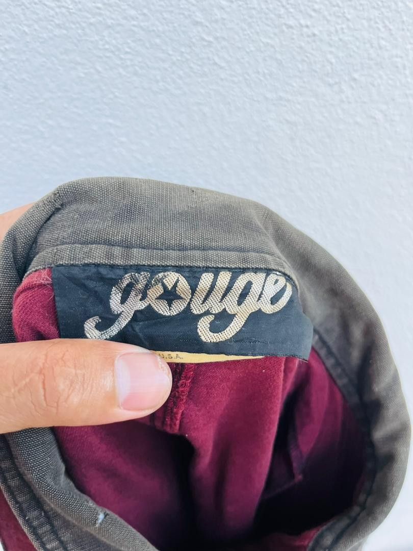 Japanese Brand Vintage 00s Gouge Skateboard Streetwear Fashion Style Size US L / EU 52-54 / 3 - 11 Thumbnail