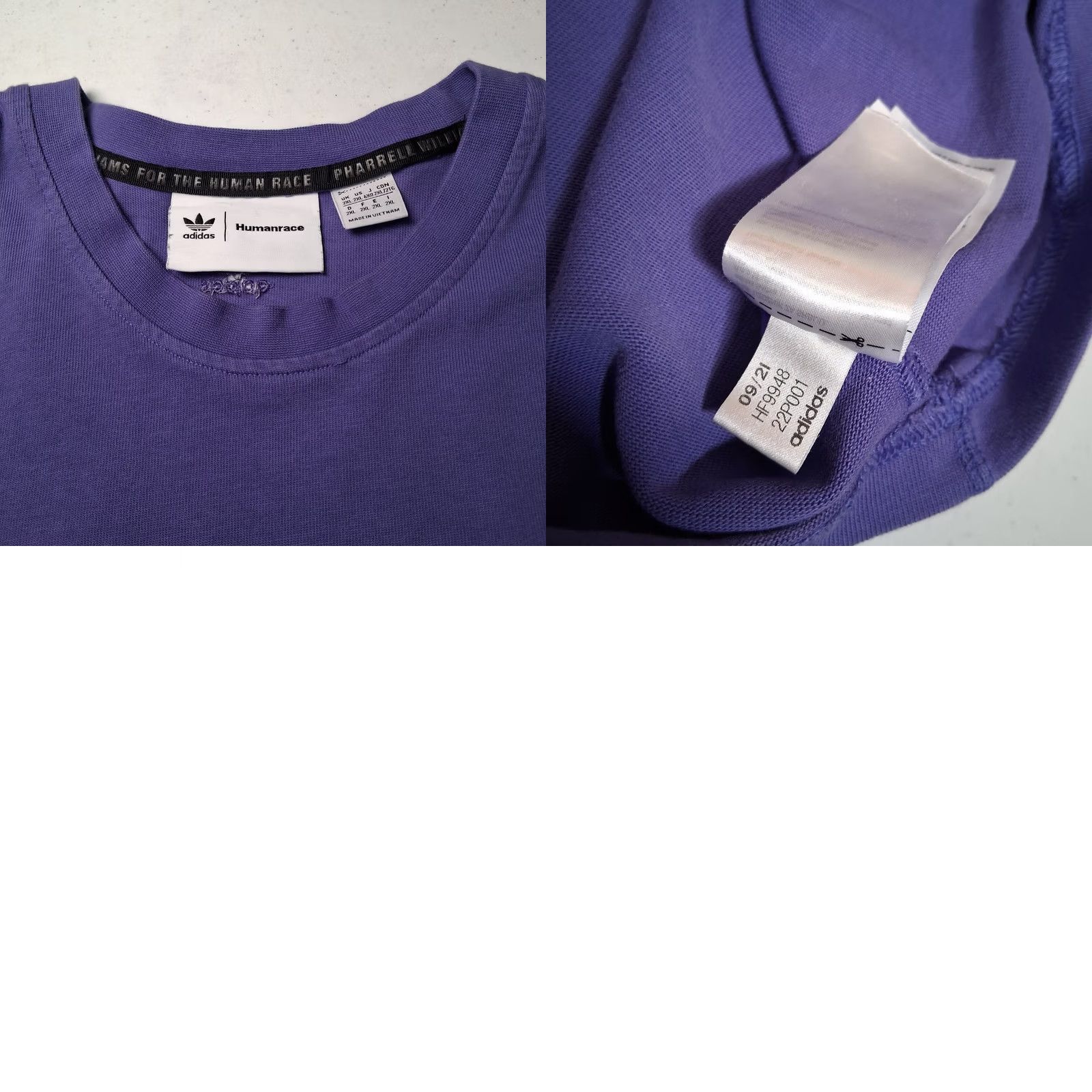 Adidas Adidas Shirt 2XL Women Purple Crochet? Size XXL / US 16-18 / IT 52-54 - 9 Thumbnail