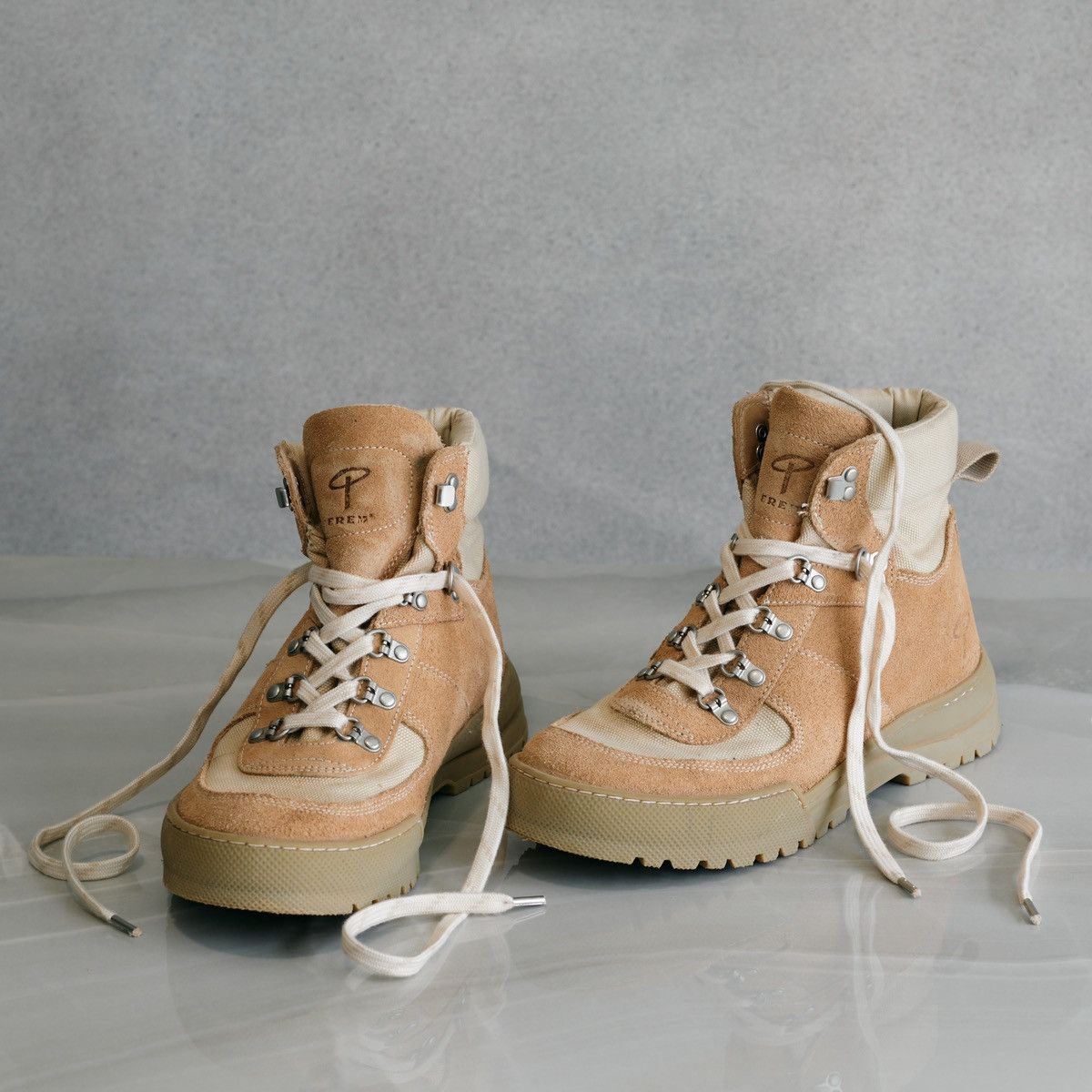 image of Erem Hiking Boots in Beige, Women's (Size 11)