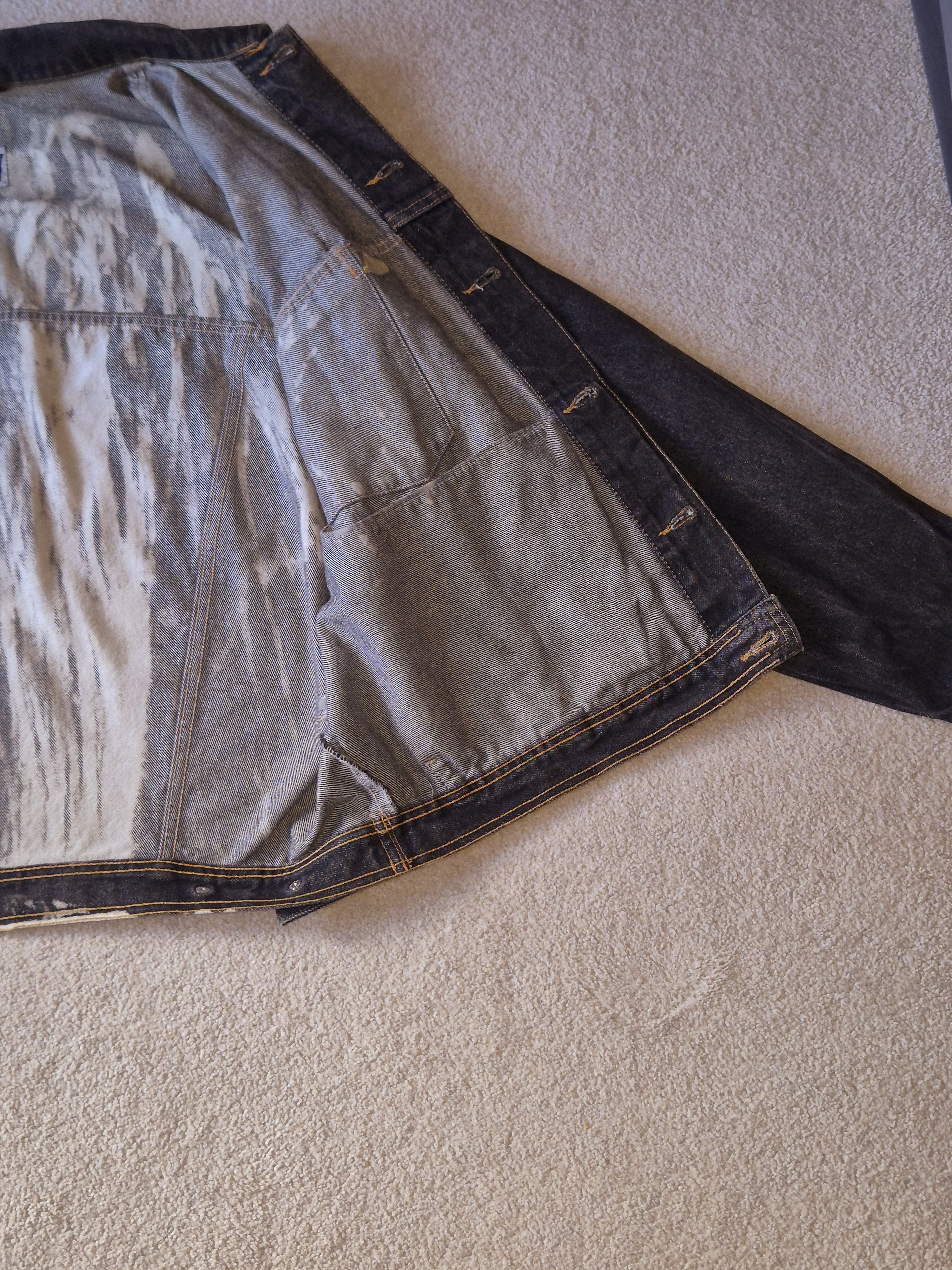 Quiksilver 1988 Quicksilver Used And Abused Men's Denim Jacket Size US L / EU 52-54 / 3 - 17 Thumbnail