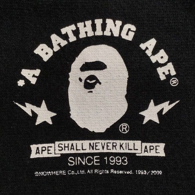 Bape BAPE Fire College Logo Pullover Hoodie a bathing ape NIGO Size US XL / EU 56 / 4 - 5 Thumbnail