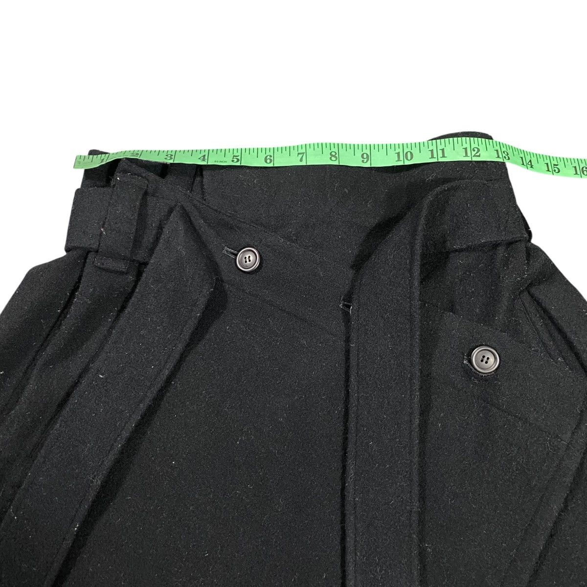 Homme Plisse Issey Miyake × Issey Miyake × Pleats Please Issey Miyake Vintage 80s Issey Miyake Wrap Belted Asymmetry Skirt Size 9 Size 26" / US 2 / IT 38 - 9 Thumbnail