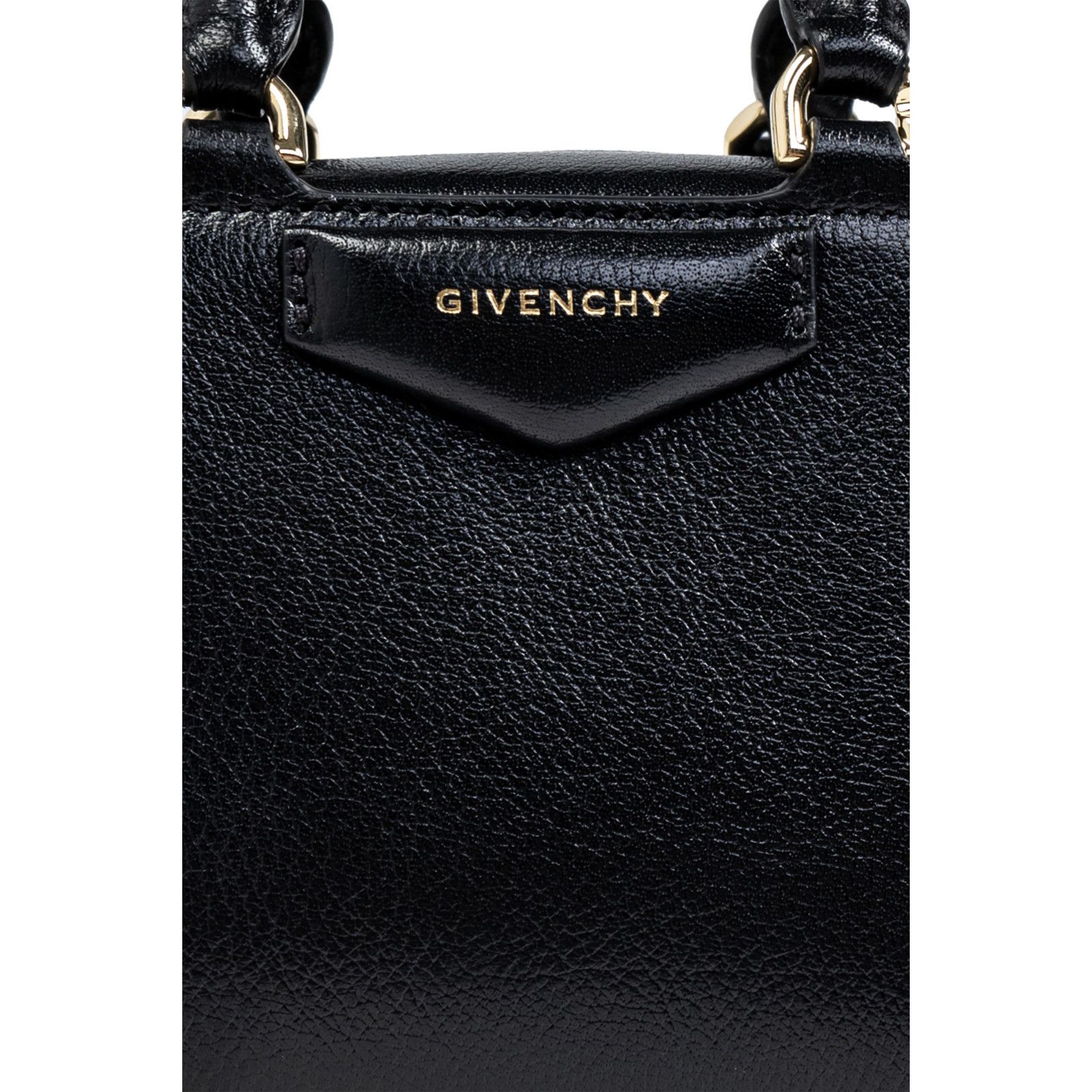 Givenchy GIVENCHY Nano Antigona Cube Black Leather Shoulder Bag New A Size ONE SIZE - 6 Thumbnail