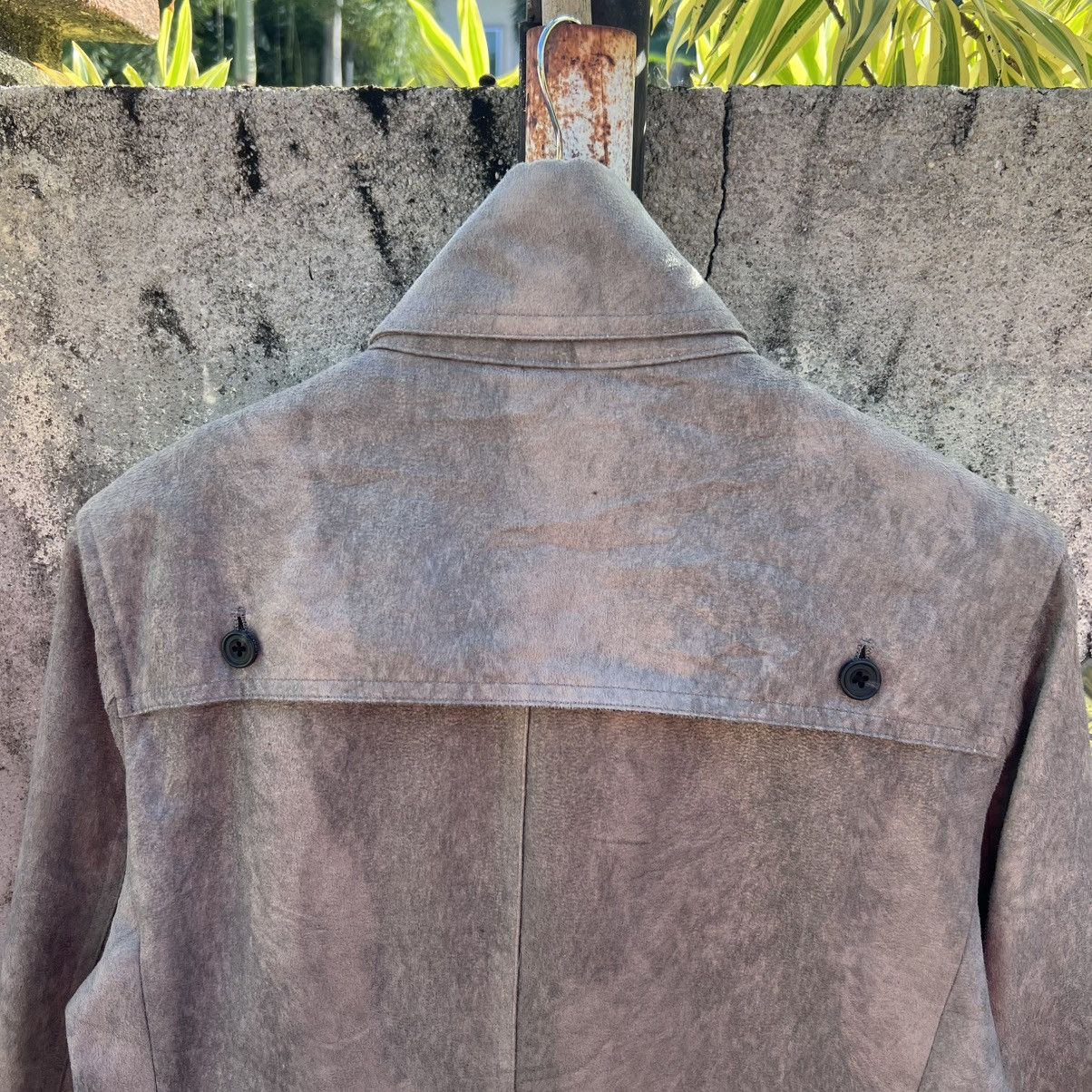 Tornado Mart “TORNADO MART” WASHED GREY CAR COAT JACKET Size US L / EU 52-54 / 3 - 10 Thumbnail