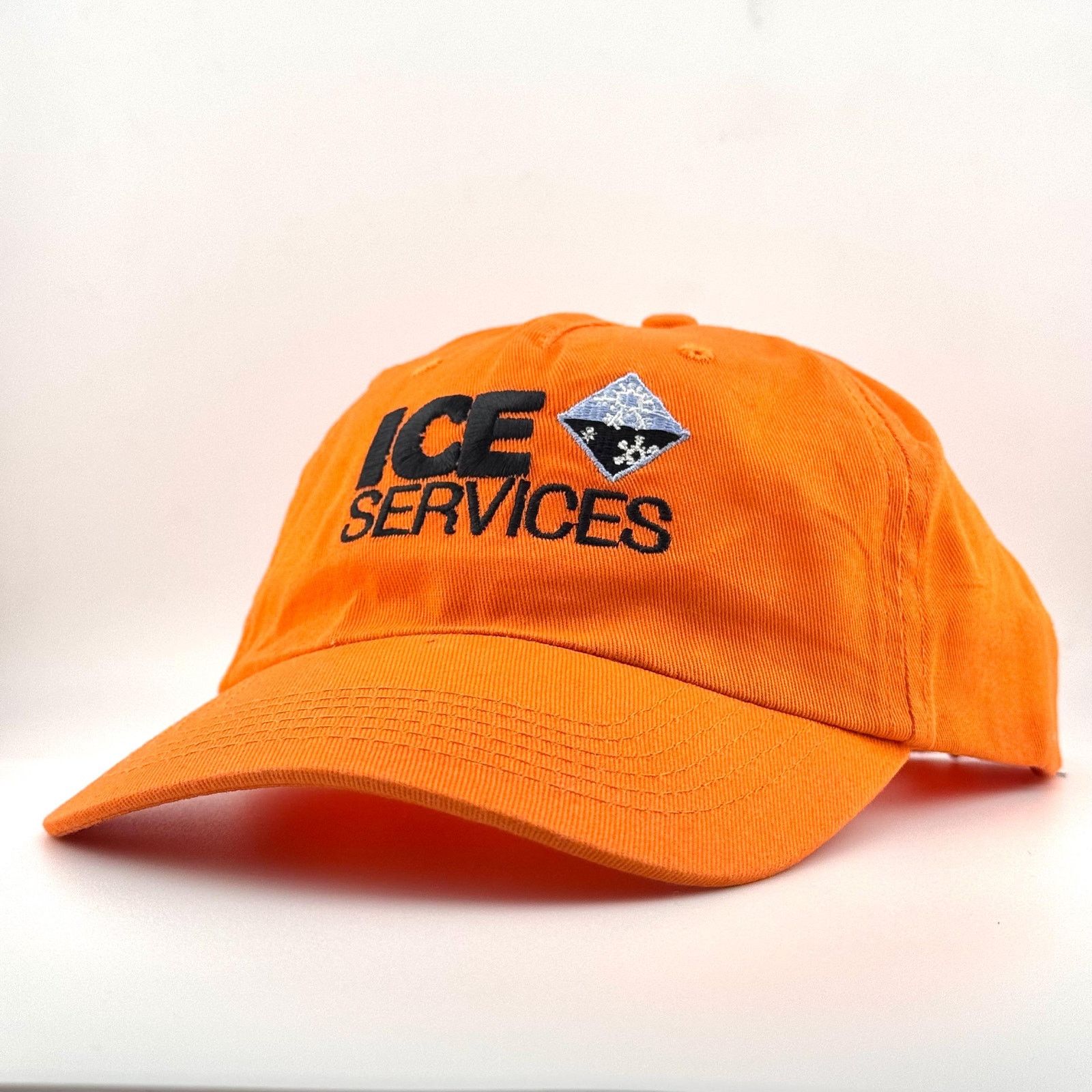 Vintage Vtg Ice Services Unstructured Cap Hat Retro Promo 90s Y2K Size ONE SIZE - 2 Thumbnail