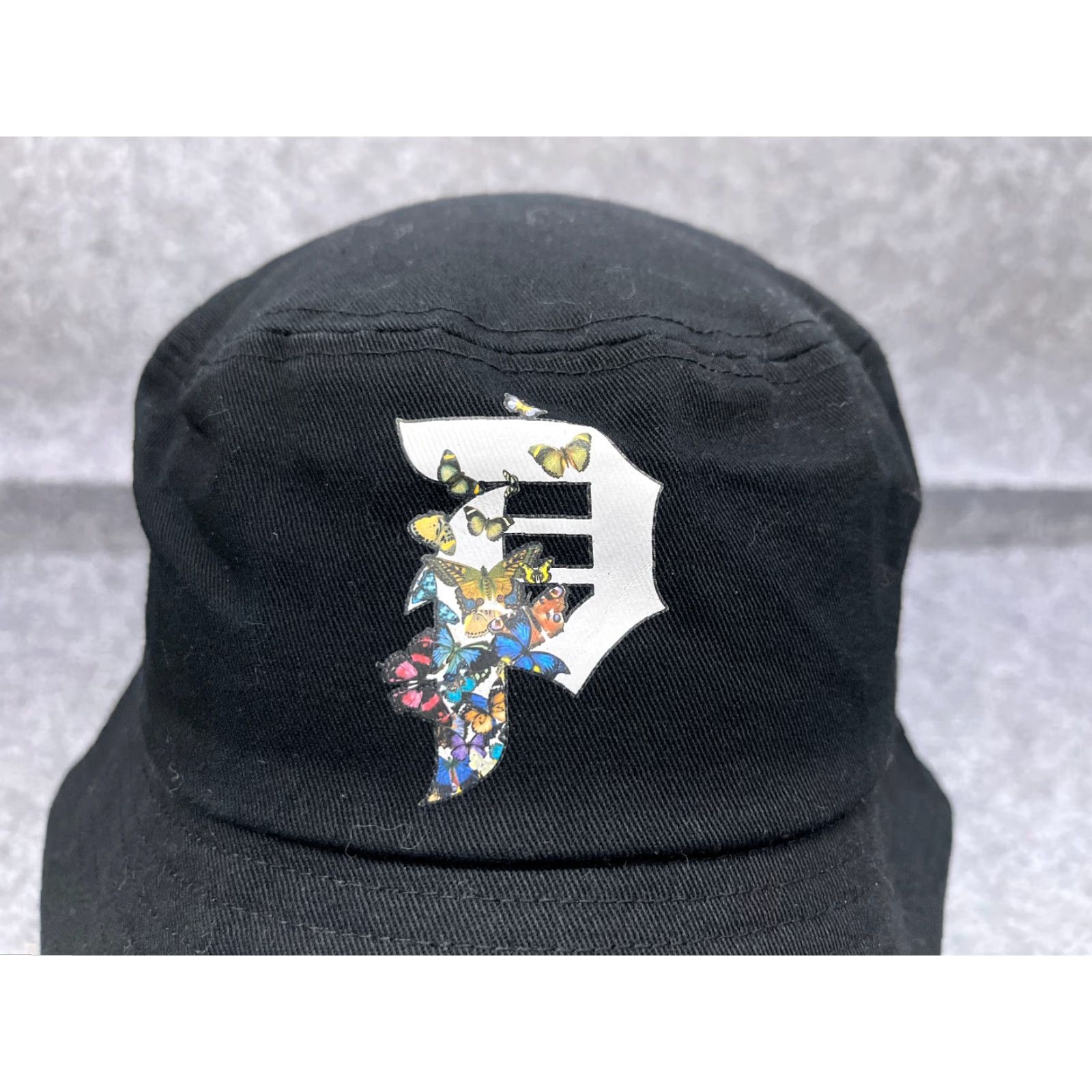 Primitive Primitive Apparel Bucket Hat One Size Black Casual Beach Butterfly Mens Size ONE SIZE - 2 Thumbnail