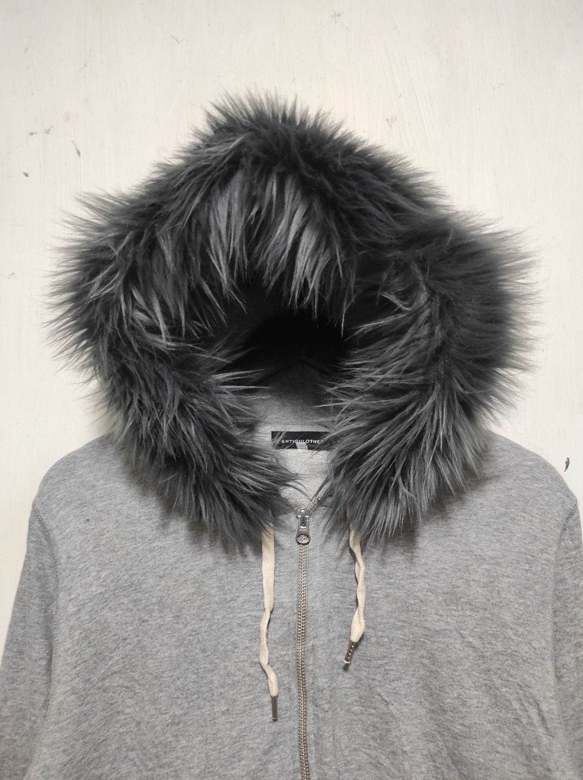 Japanese Brand Antiqulothes double zip fur hoodie LGB style Size US M / EU 48-50 / 2 - 11 Thumbnail
