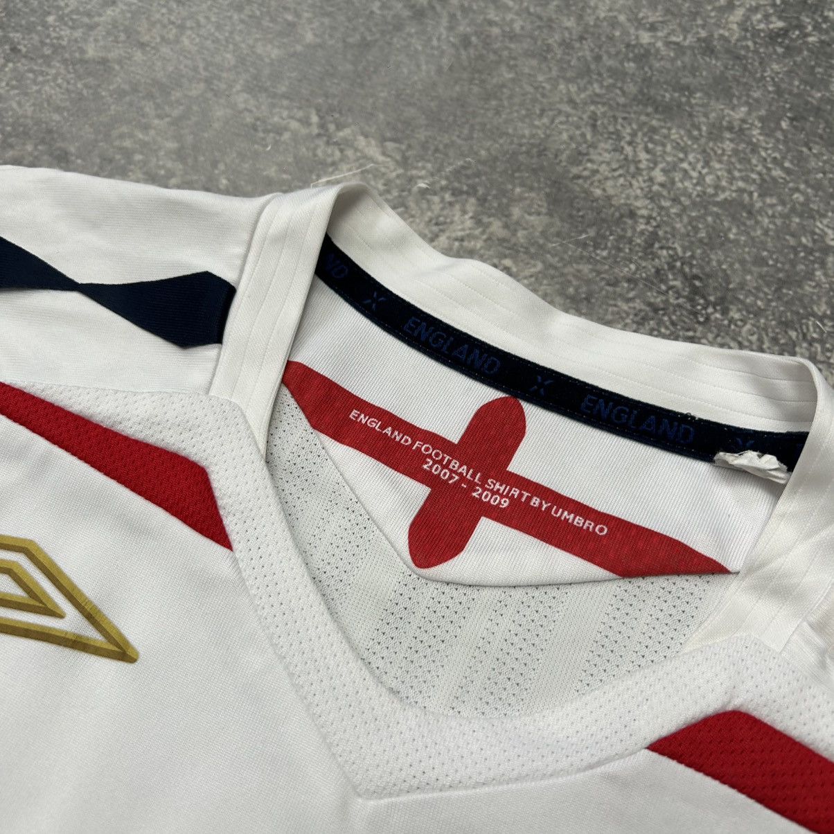 Umbro Vintage Umbro England 2007 Rooney 9 soccer jersey Size US S / EU 44-46 / 1 - 9 Thumbnail