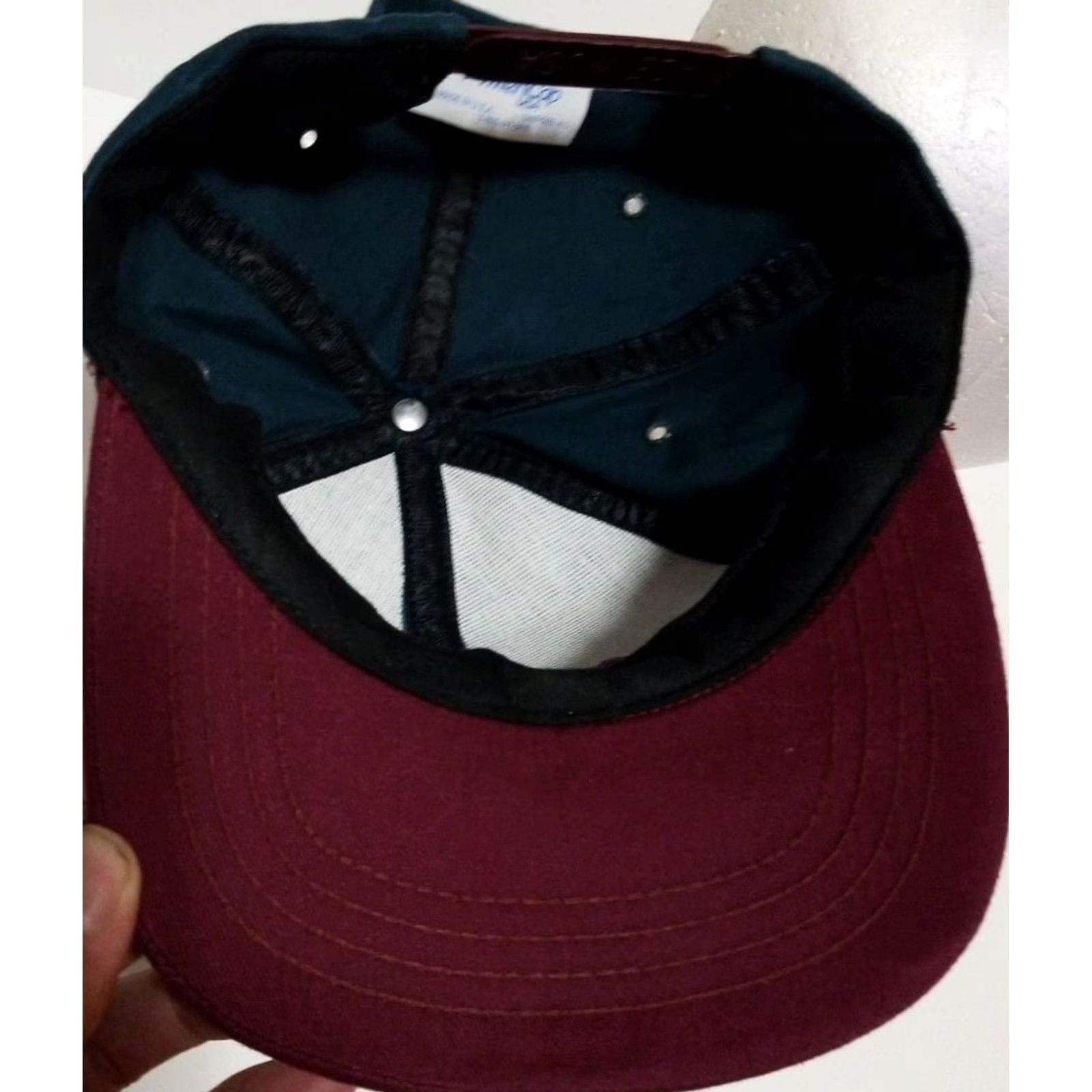 Vintage VINTAGE AMERICAP Hat Snapback Cap One Size Blue Cotton 80s 90s USA MADE Cooper Tools Baseball Trucker Mens Girls Boys Size ONE SIZE - 5 Thumbnail
