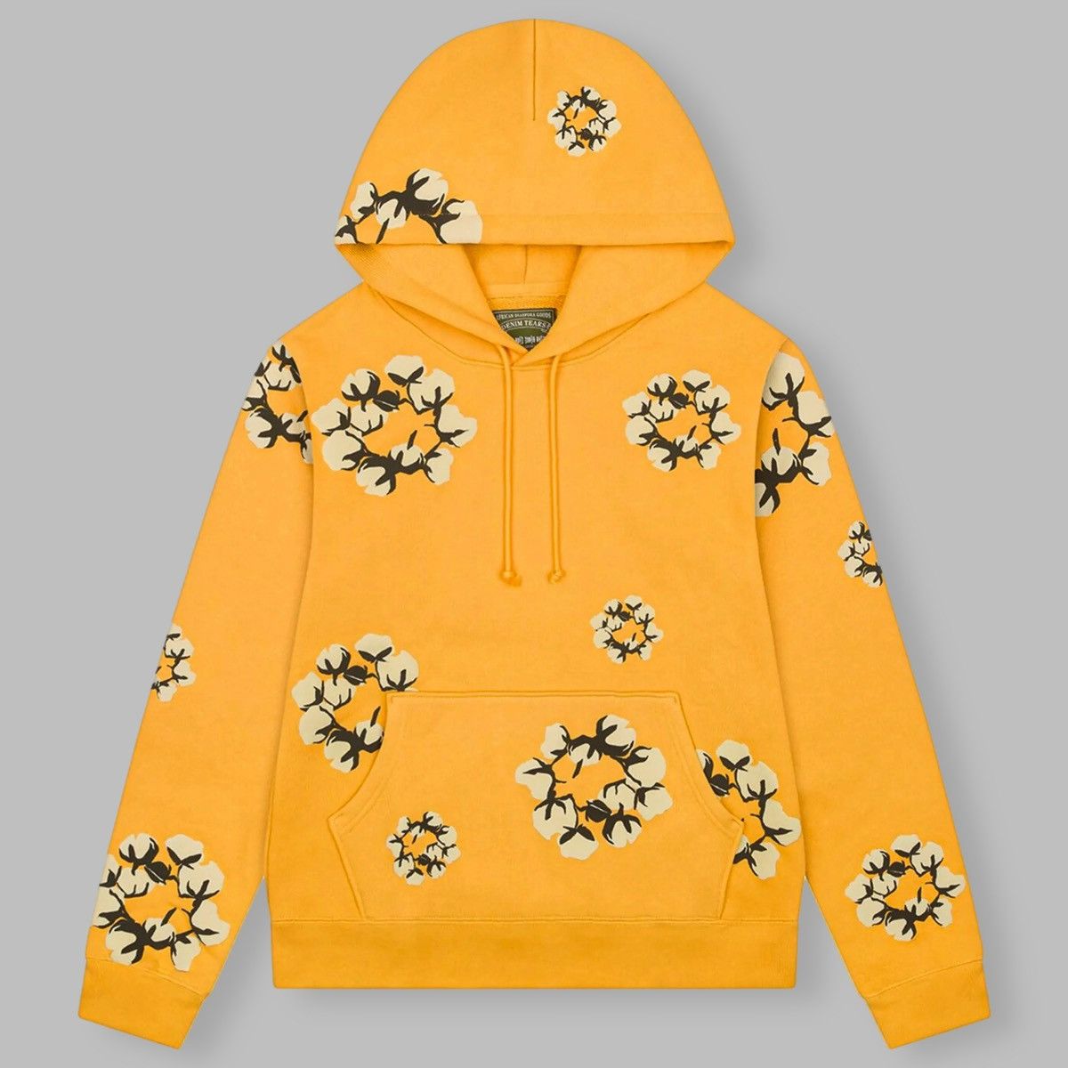 Cactus Plant Flea Market × DENIM TEARS Denim Tears x CPFM Cactus Tears Wreath Hoodie (Yellow) Large Size US L / EU 52-54 / 3 - 1 Thumbnail