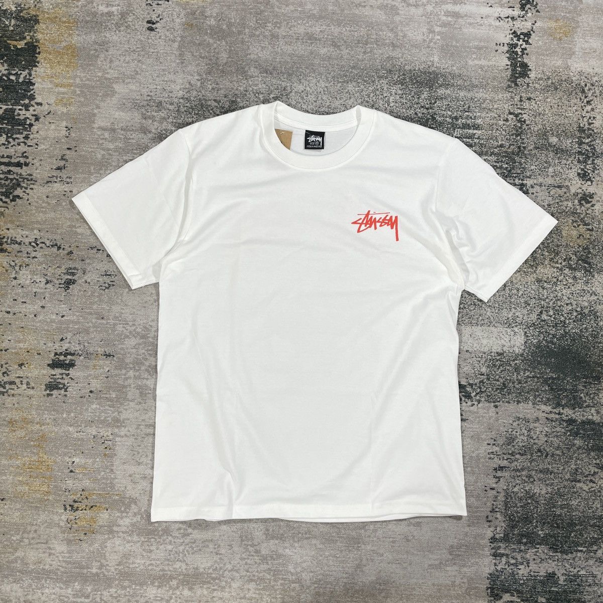 Stussy STUSSY " SCORPION " TSHIRT IN WHITE Size US L / EU 52-54 / 3 - 3 Thumbnail