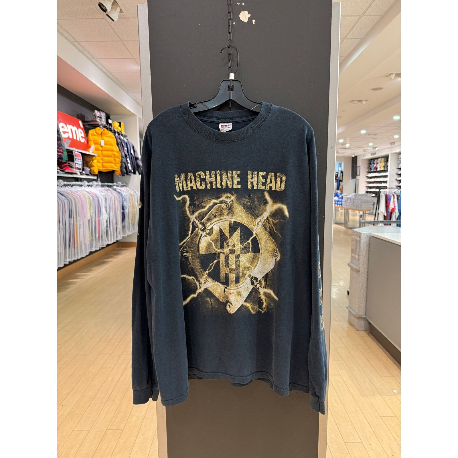 2002 Machine Head Vintage Long Sleeve Metal Band Tour Shirt