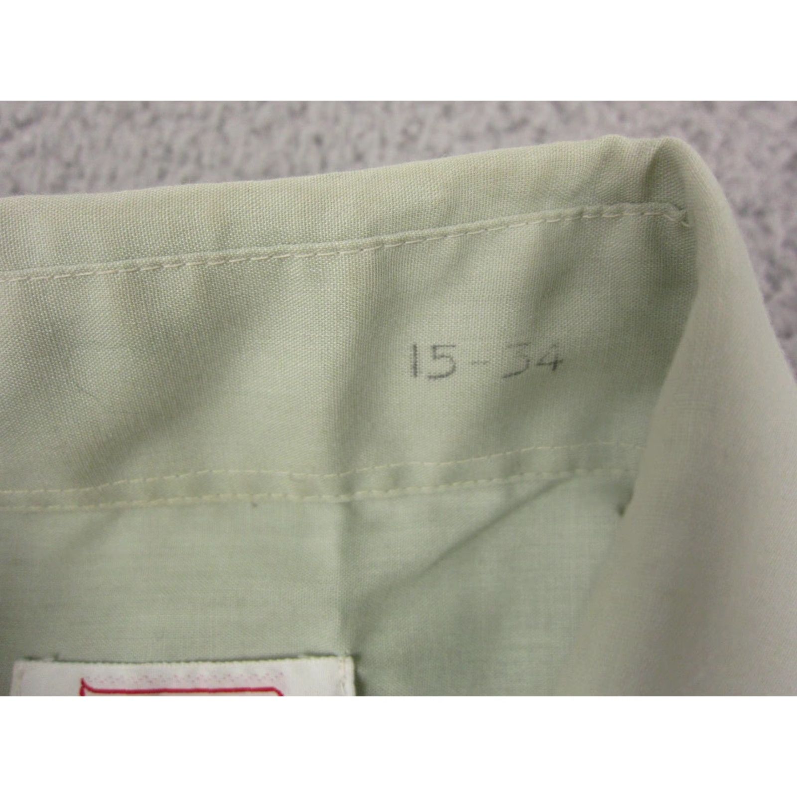 Vintage VINTAGE Brent Shirt Mens 15 Green 60s 50s Made in Japan Disco Leisure Shirt Size US M / EU 48-50 / 2 - 5 Thumbnail