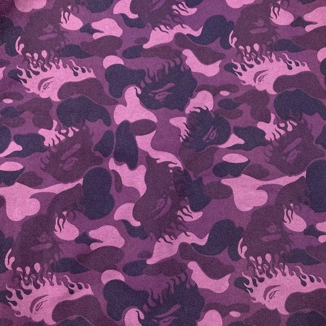 Bape BAPE Fire Camo Shark Full Zip Hoodie purple camo NIGO APE Size US M / EU 48-50 / 2 - 3 Thumbnail