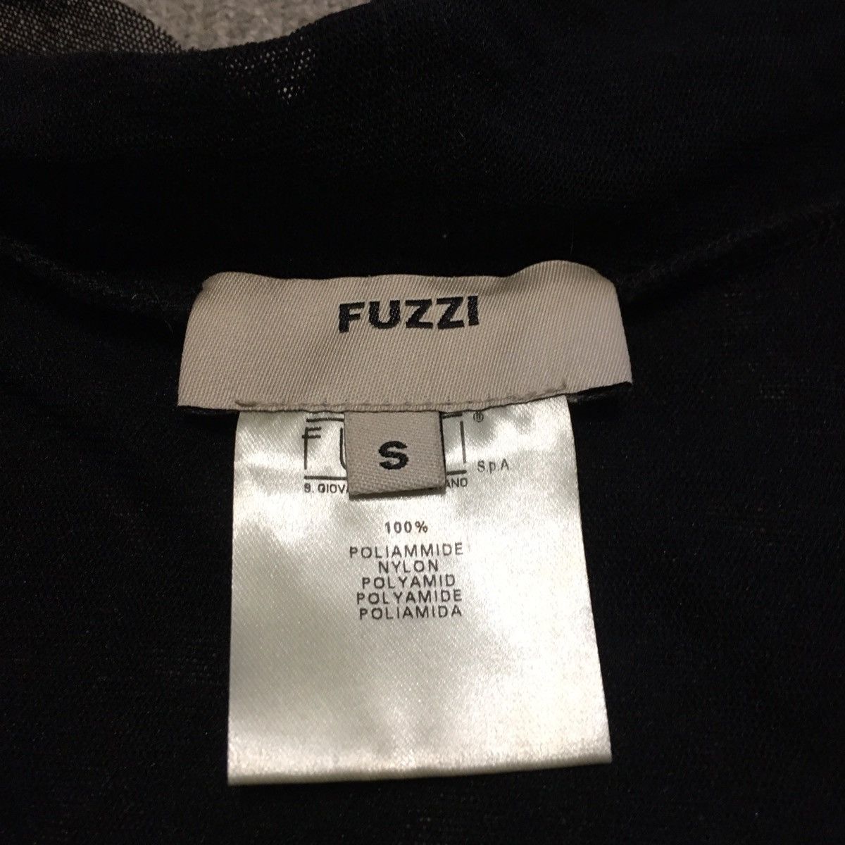 FUZZI × Jean Paul Gaultier Fuzzi Jean Paul Gaultier Black Nylon Blouse Size S Size S / US 4 / IT 40 - 8 Thumbnail