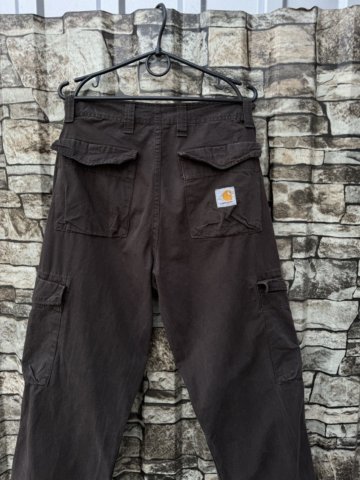 Carhartt × Carhartt Wip × Vintage Mens Vintage Carhartt Wip brown THRIFT PANT cargo joggers OG Size US 29 - 23 Thumbnail