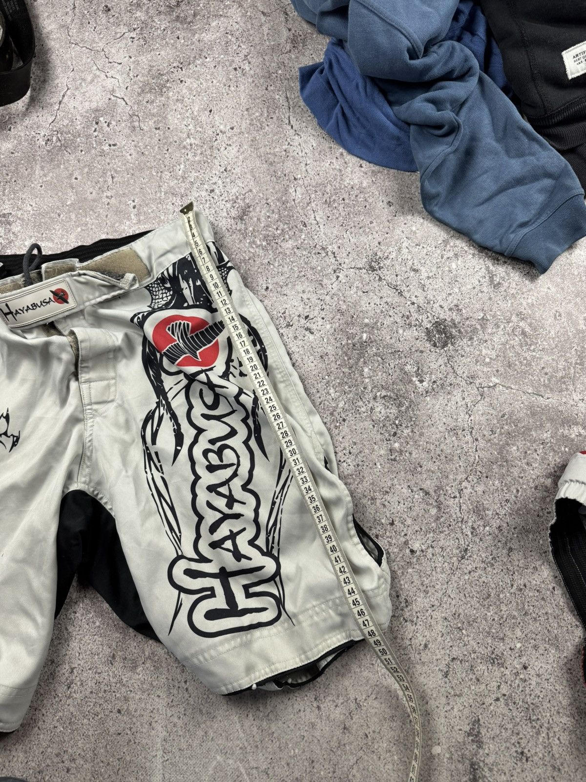 Designer Hayabusa Muay Thai mma Tapout affliction Japan style shorts Size US 32 / EU 48 - 1 Thumbnail