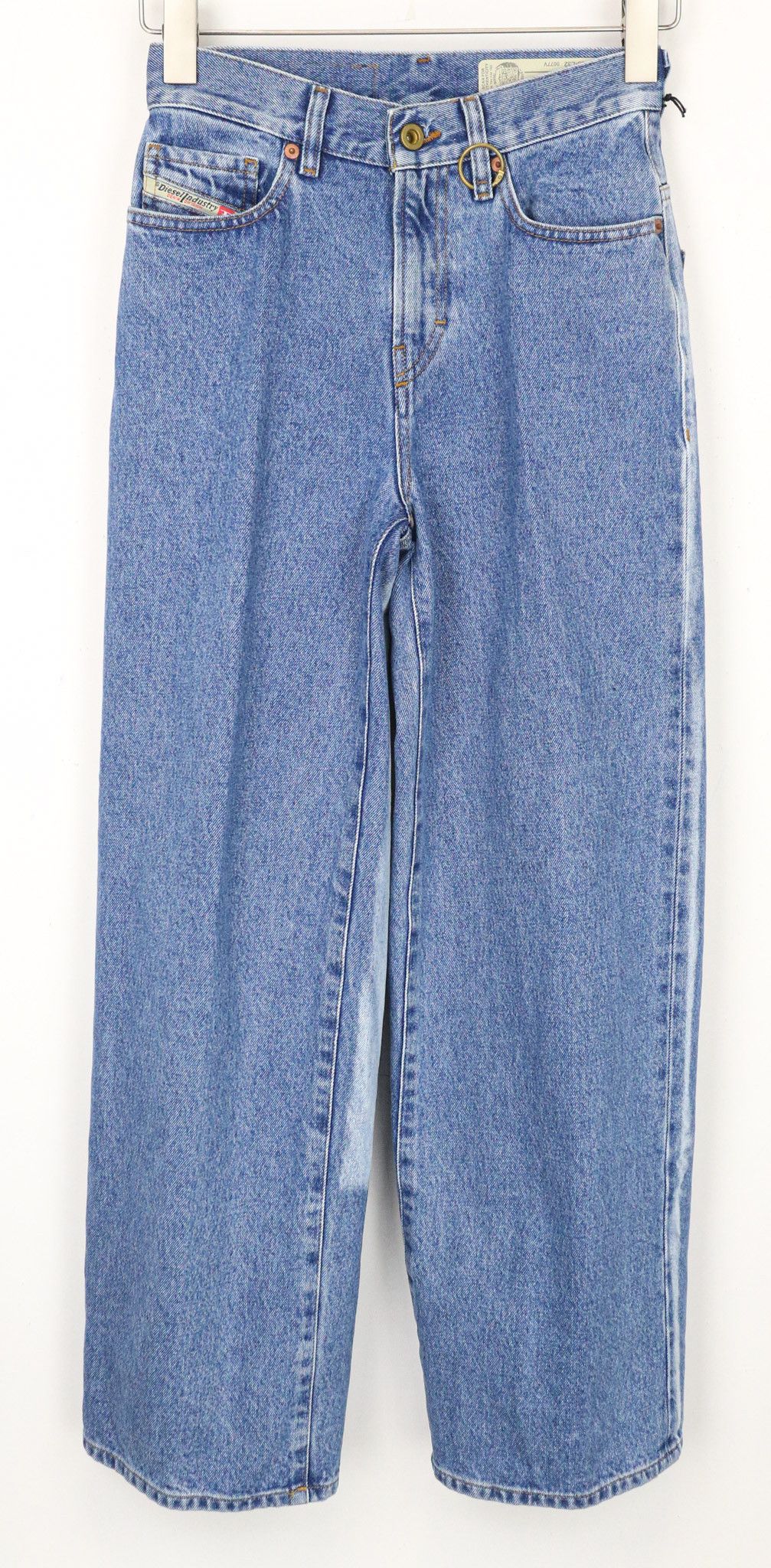 Diesel WIDEE 0077V W23/L32 Blue Girls Jeans 71715 Size 23" - 1 Thumbnail