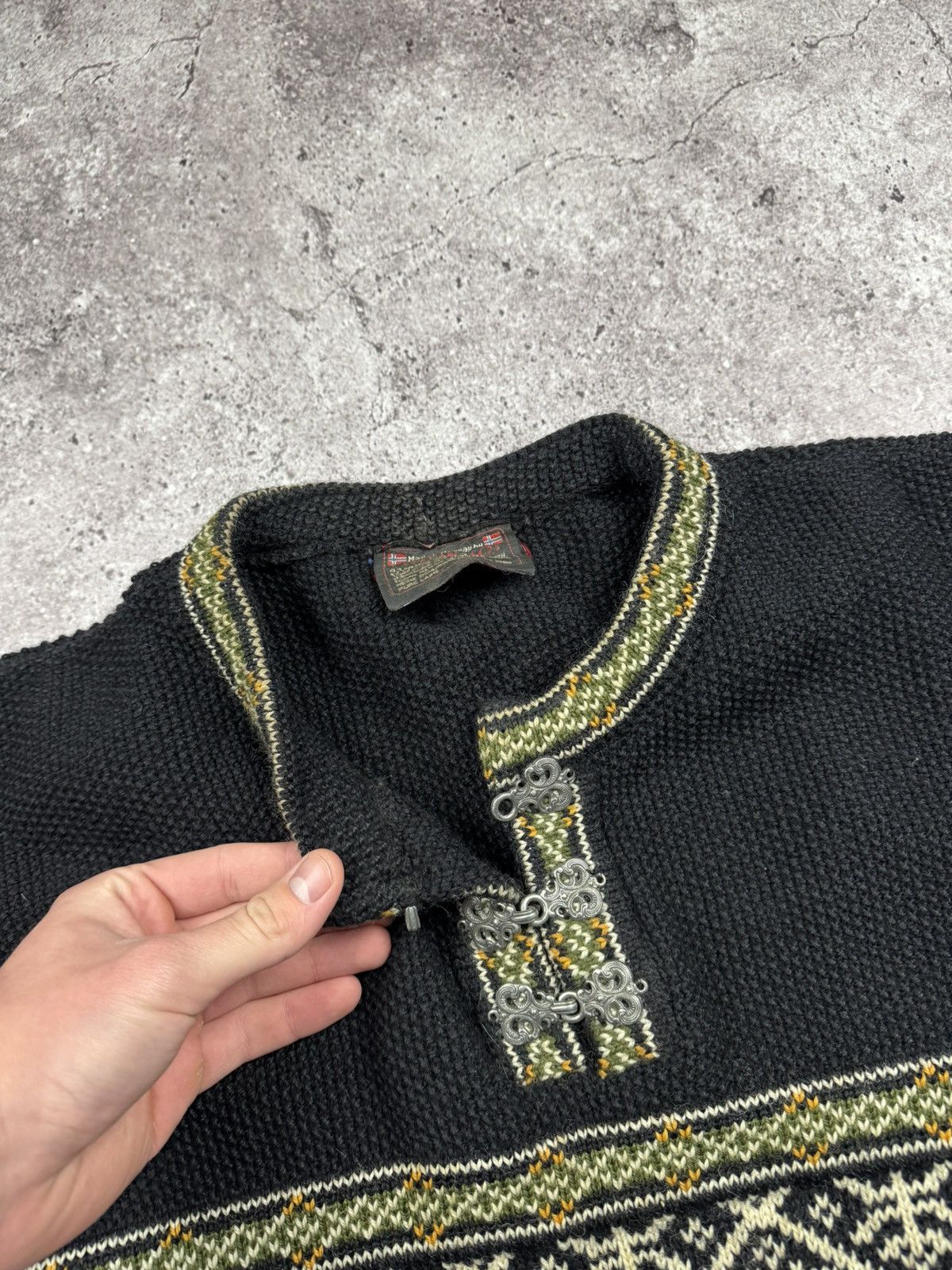 Norwool Vintage Y2k Norwool Knitted Sweater Norway Dale Of Norway Size US L / EU 52-54 / 3 - 7 Thumbnail