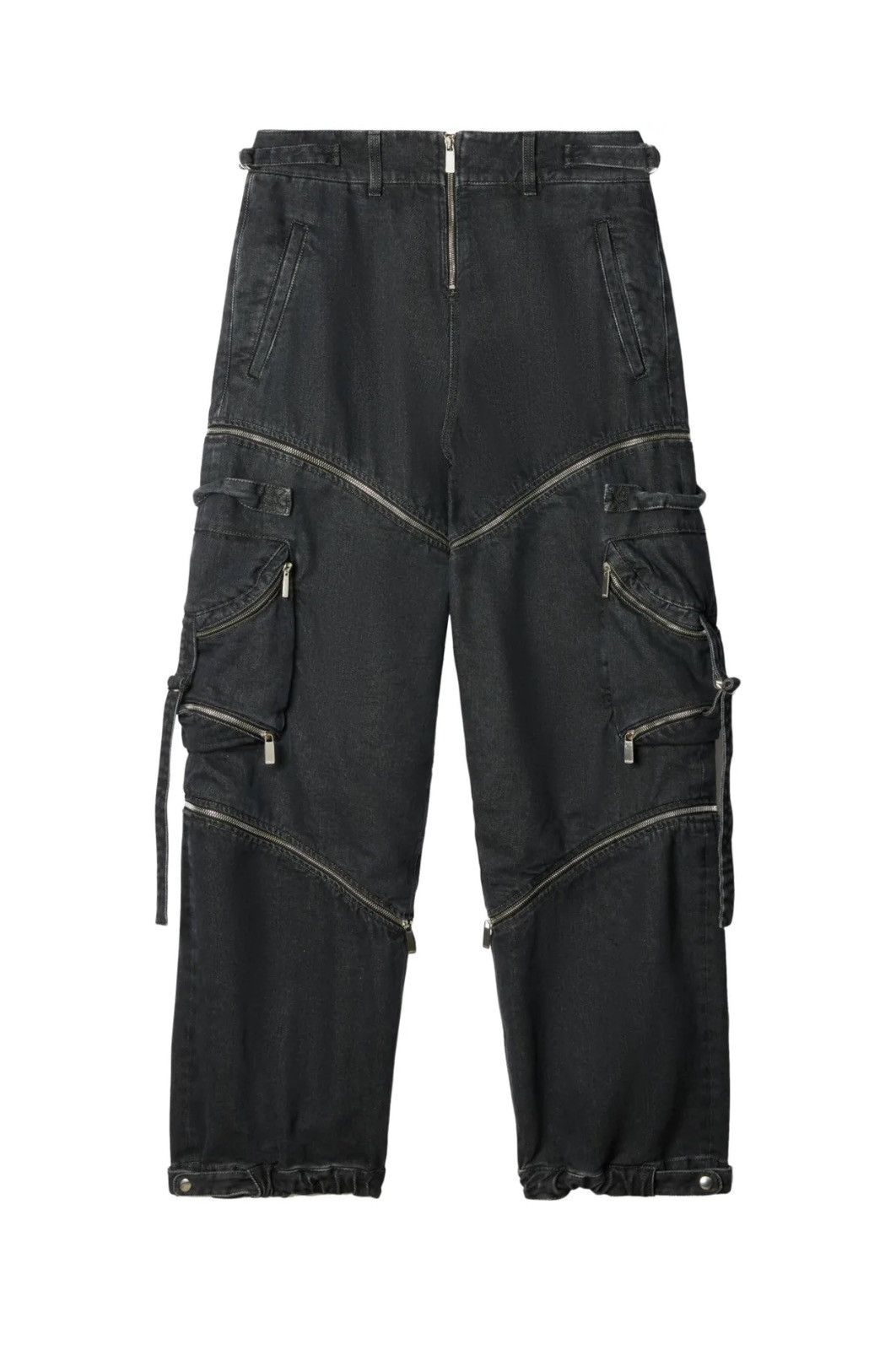 Off-White Off white denim zipper pants Size US 30 / EU 46 - 1 Thumbnail