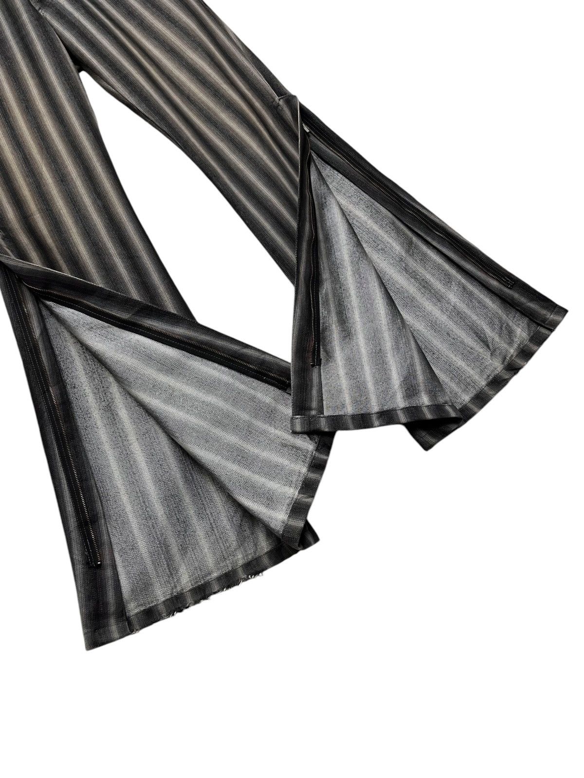 Tornado Mart 🔥TORNADO MART Shadow Stripes Poly-Coat Cotton ULTRA FLARE Size US 30 / EU 46 - 9 Thumbnail