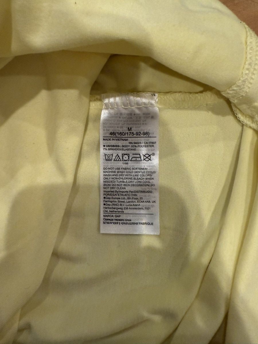 Athleta Athleta Women’s Yellow Jersey Hoodie Size Medium Size M / US 6-8 / IT 42-44 - 8 Thumbnail