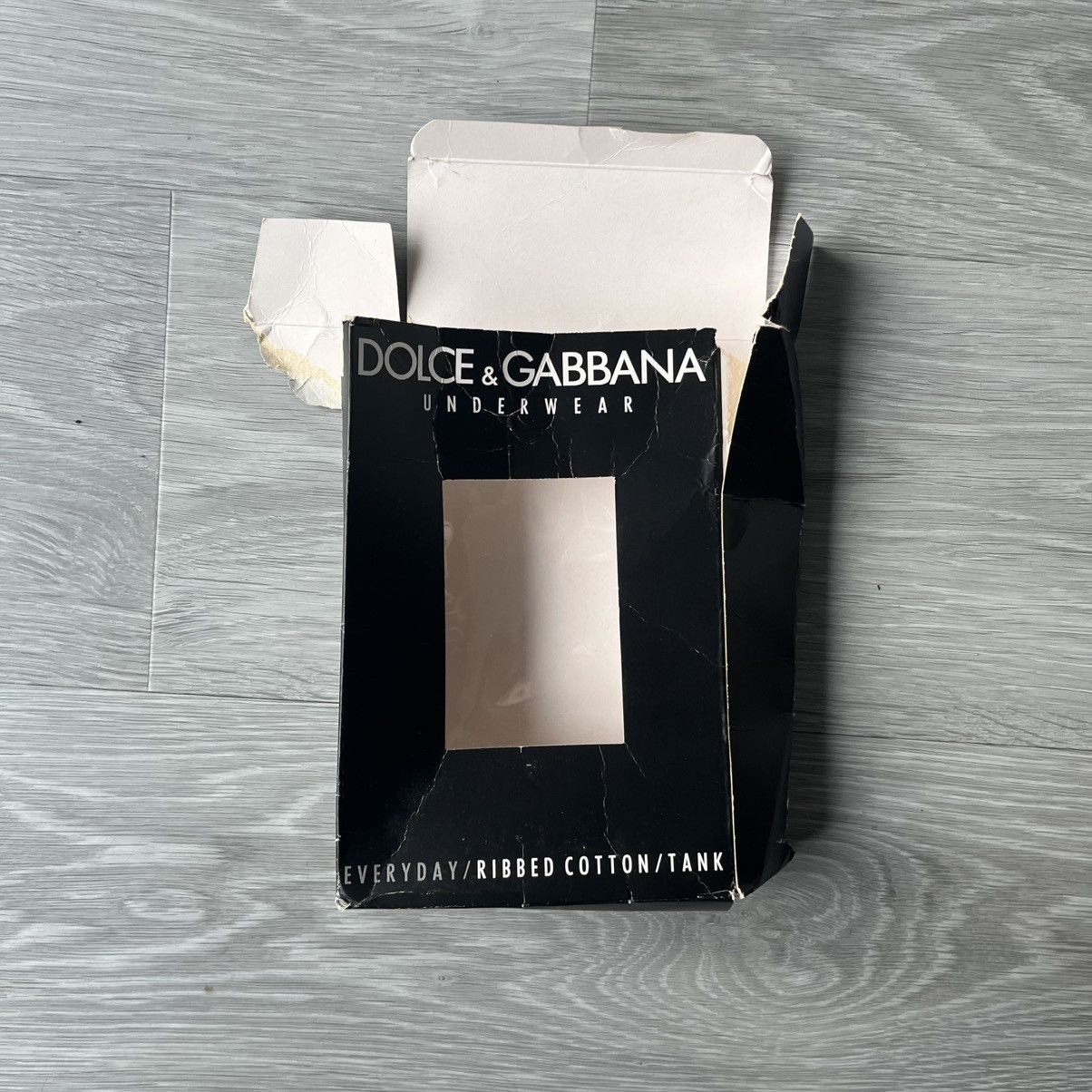 Dolce & Gabbana Dolce & Gabbana Canotta Ribbed Cotton Tank Top Size US XXL / EU 58 / 5 - 10 Thumbnail