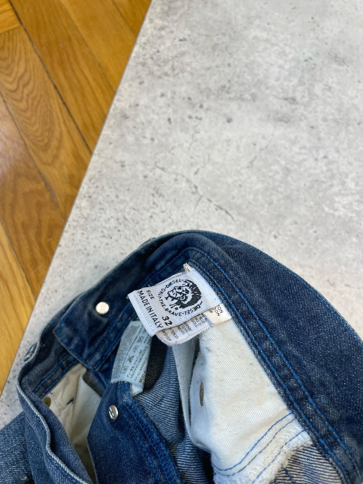 Diesel × Diesel Black Gold Vintage Y2K Diesel Dirty Faded Distressed Pants Mens Size 32 Size US 32 / EU 48 - 9 Thumbnail