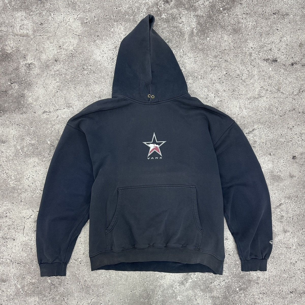 Vans Vintage 90s Vans Sun Faded oversize hoodie distressed y2k og Size US XL / EU 56 / 4 - 1 Thumbnail