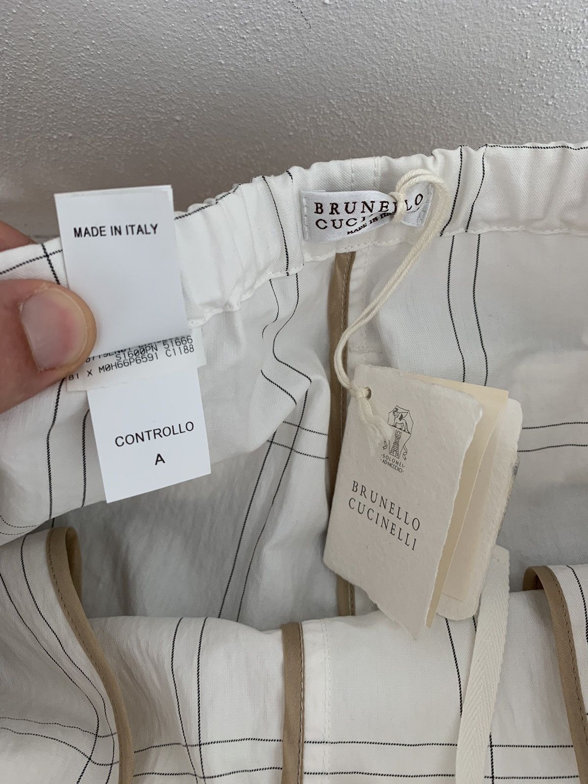Brunello Cucinelli Brunello Cuccinelli Cotton Trouser Size 28" / US 6 / IT 42 - 16 Thumbnail
