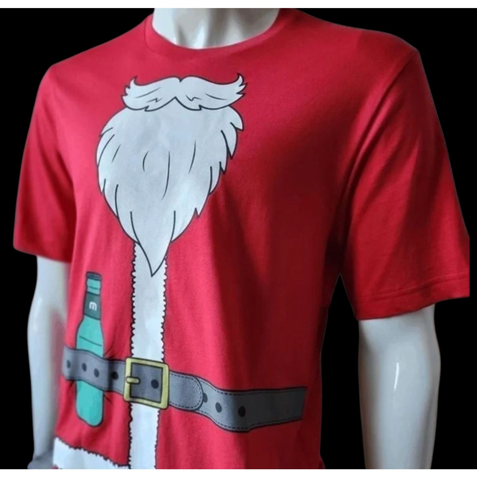 TravisMathew NWT TravisMathew Christmas Feast Golf Santa T-Shirt Red Sz M Size US M / EU 48-50 / 2 - 7 Thumbnail