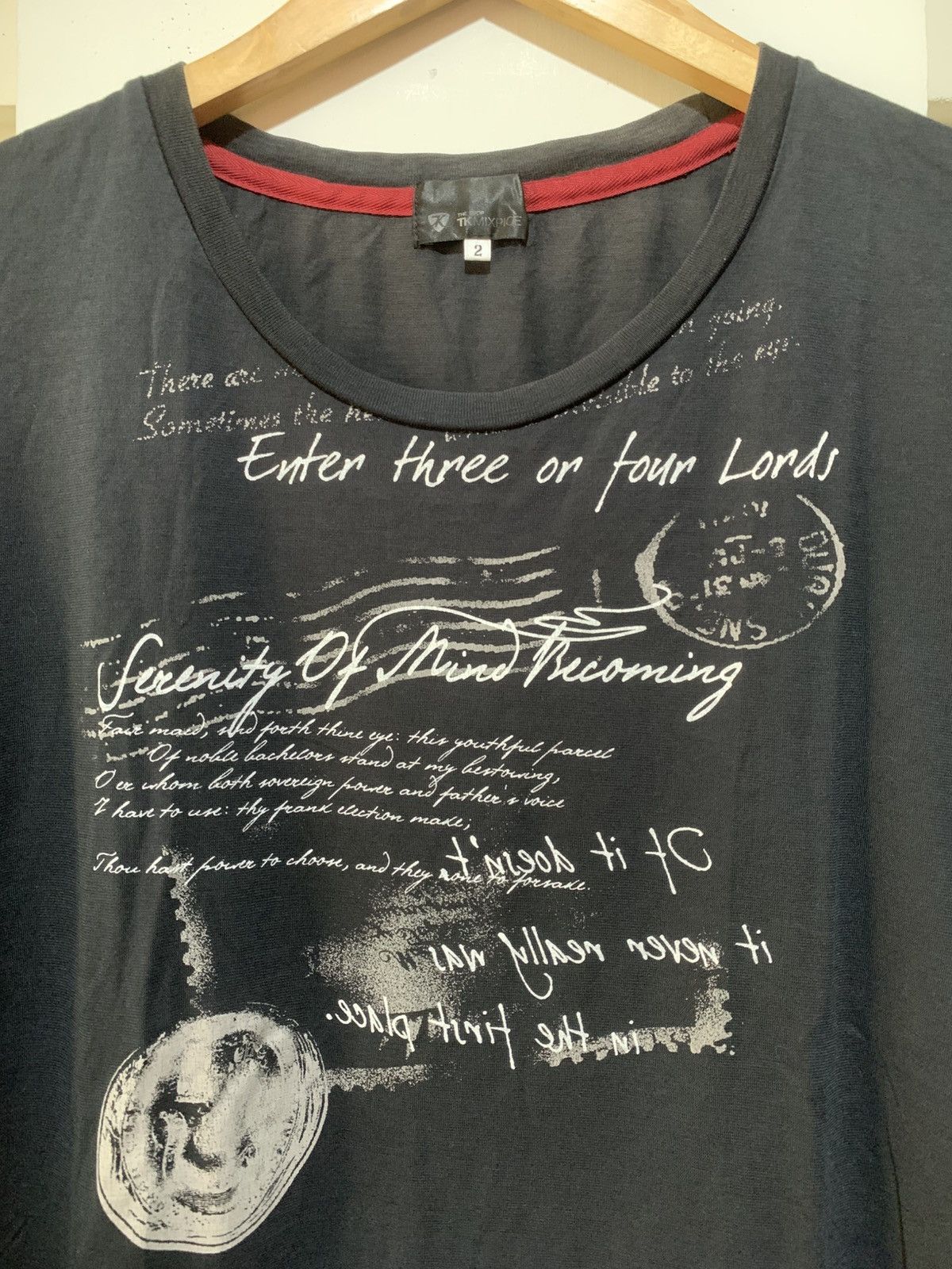 14th Addiction Japanese Takeo Kikuchi PostCard Tee Shirt Size US M / EU 48-50 / 2 - 5 Thumbnail