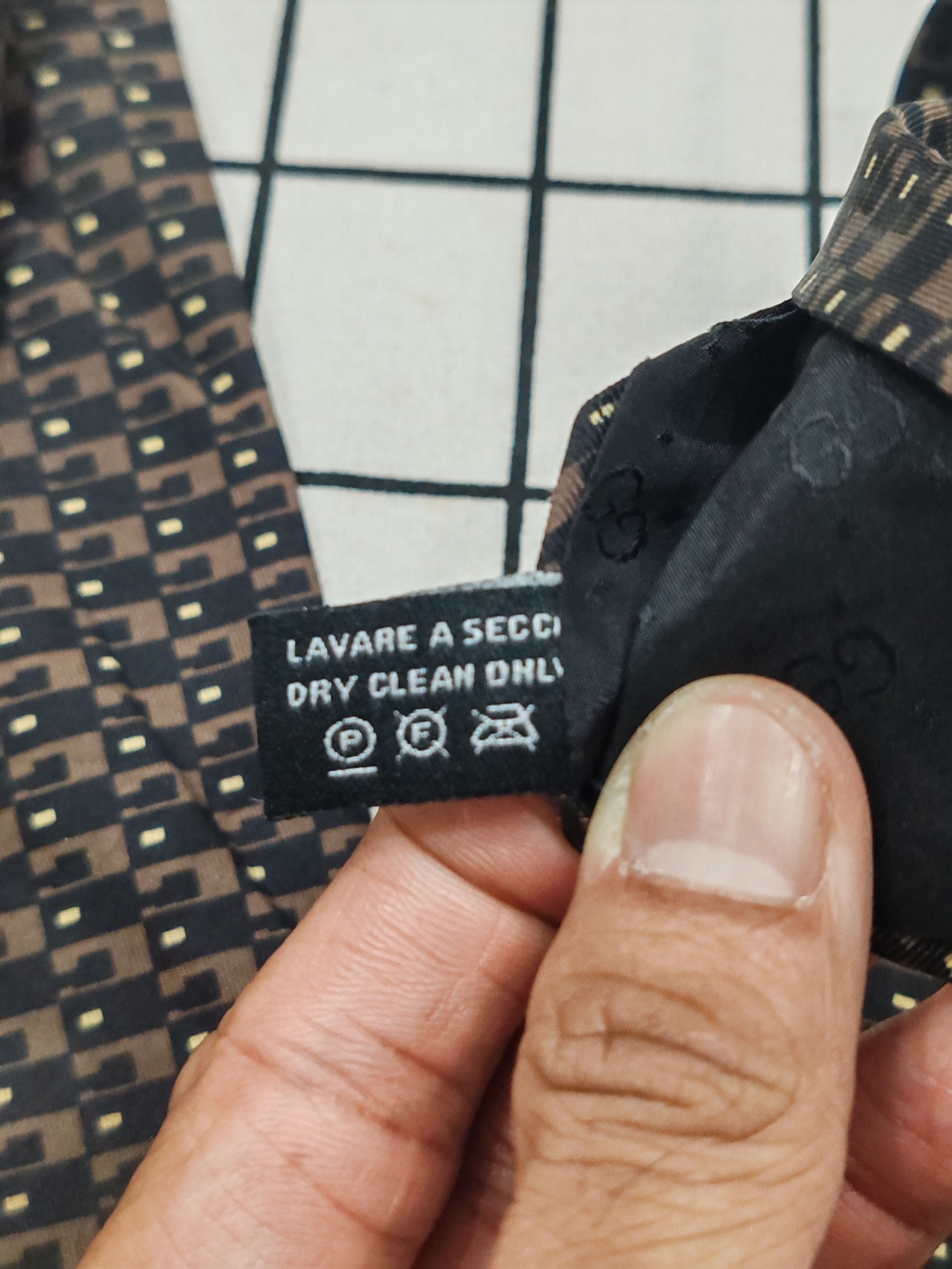 Gucci GUCCI monogram Necktie Silk made in Italy For Men Size ONE SIZE - 8 Thumbnail
