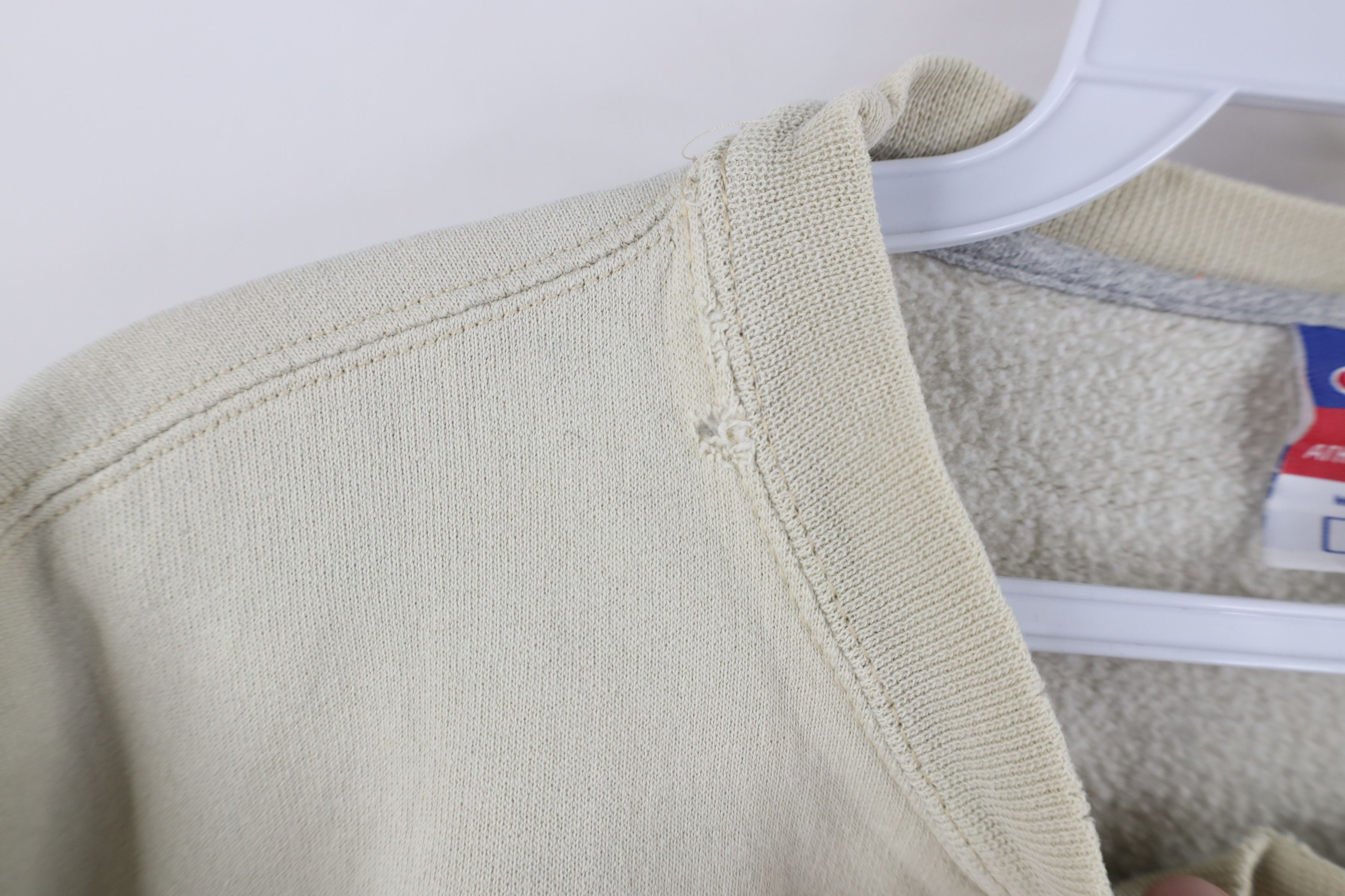 Champion Vintage 90s Champion Boxy Fit Crewneck Sweatshirt Beige Size US XL / EU 56 / 4 - 8 Thumbnail