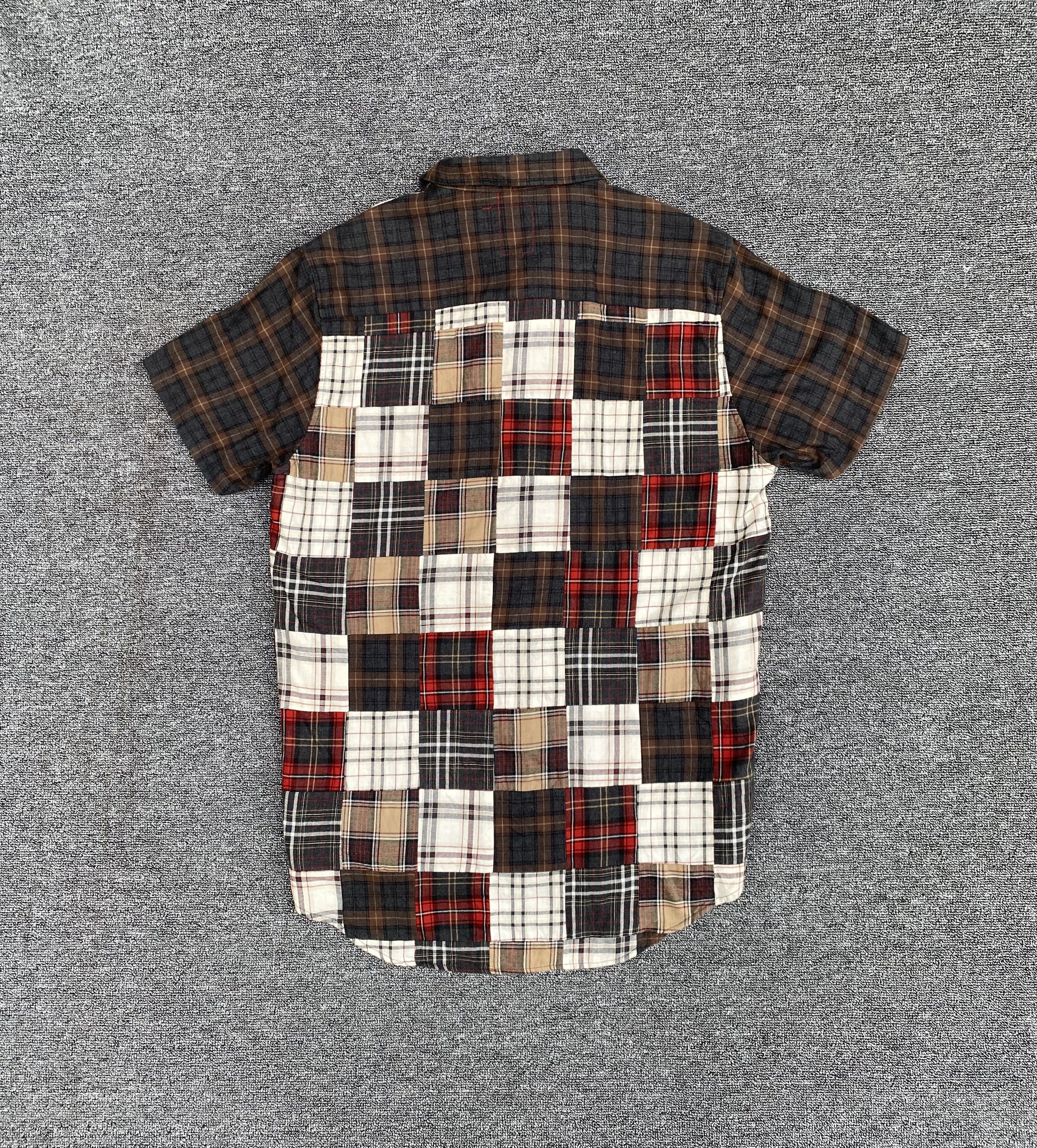 Edition Japan × Japanese Brand XESCAPE Japan patchwork buttom down visvim inspired Size US L / EU 52-54 / 3 - 4 Thumbnail