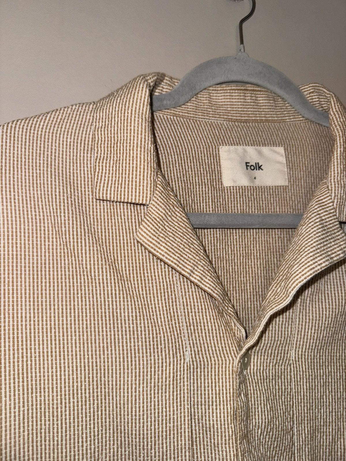 Folk Folk shirt button up summer Size US XL / EU 56 / 4 - 5 Thumbnail