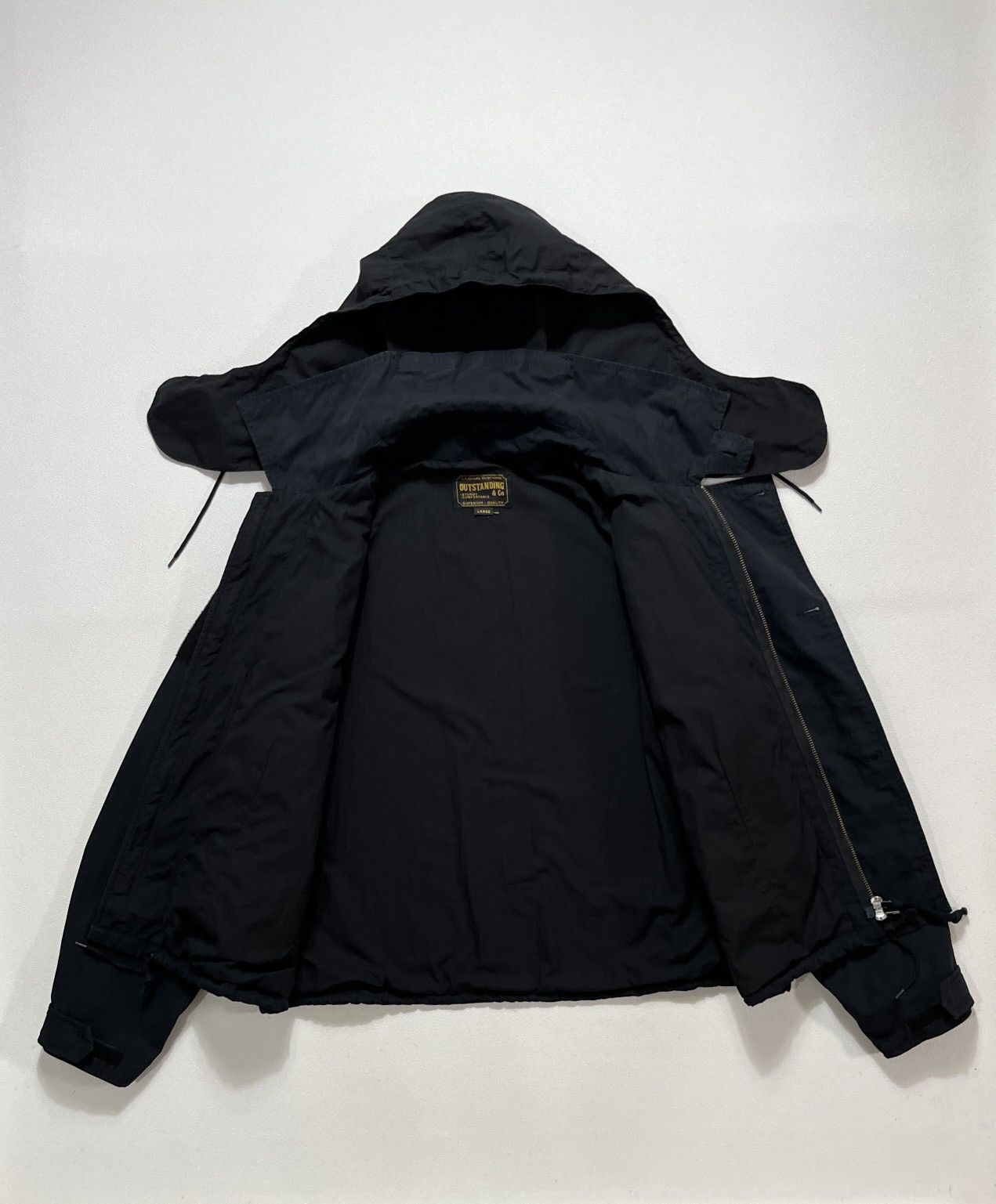Beams Plus Outstanding & Co RAF MK3 Jacket Black Size US L / EU 52-54 / 3 - 7 Thumbnail