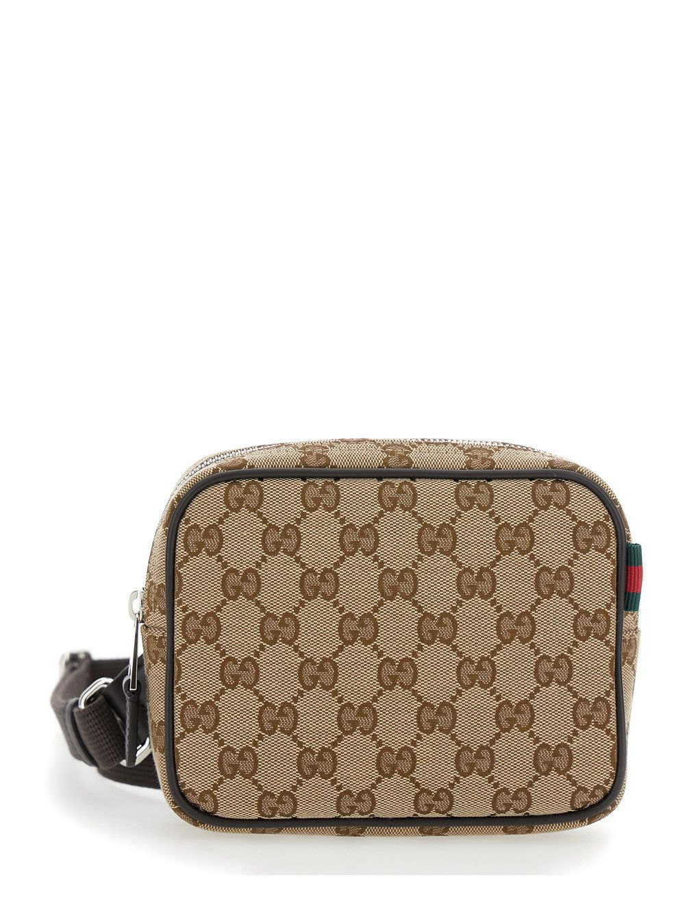 Gucci Beige Shoulder Bag with GG All-Over Motif and Removable Shoulder Strap in Canvas Man Size ONE SIZE - 1 Thumbnail