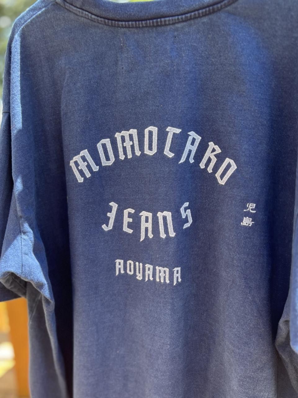 Momotaro Jeans Momotaro Jeans Japanese Selvedge Denim Brand Tee Size US XL / EU 56 / 4 - 6 Thumbnail