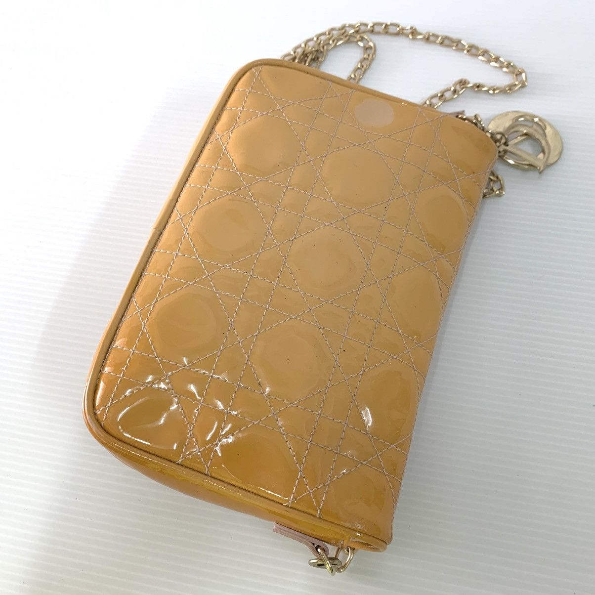 Christian Dior Monsieur Christian Dior Vernis Leather Sling Bag Size ONE SIZE - 4 Thumbnail