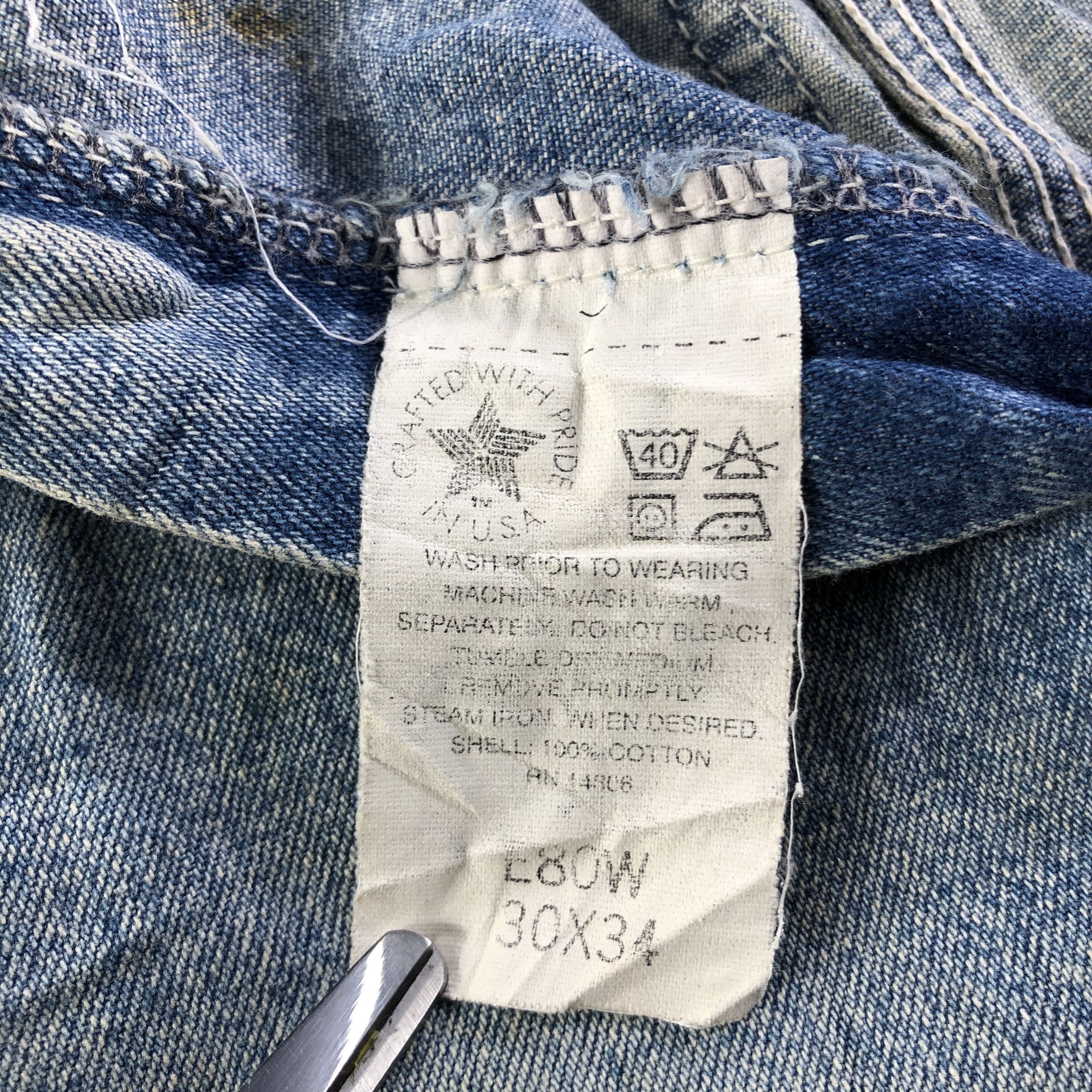 Carhartt Vintage Carhartt Jeans-J3551 Size US 30 / EU 46 - 10 Thumbnail