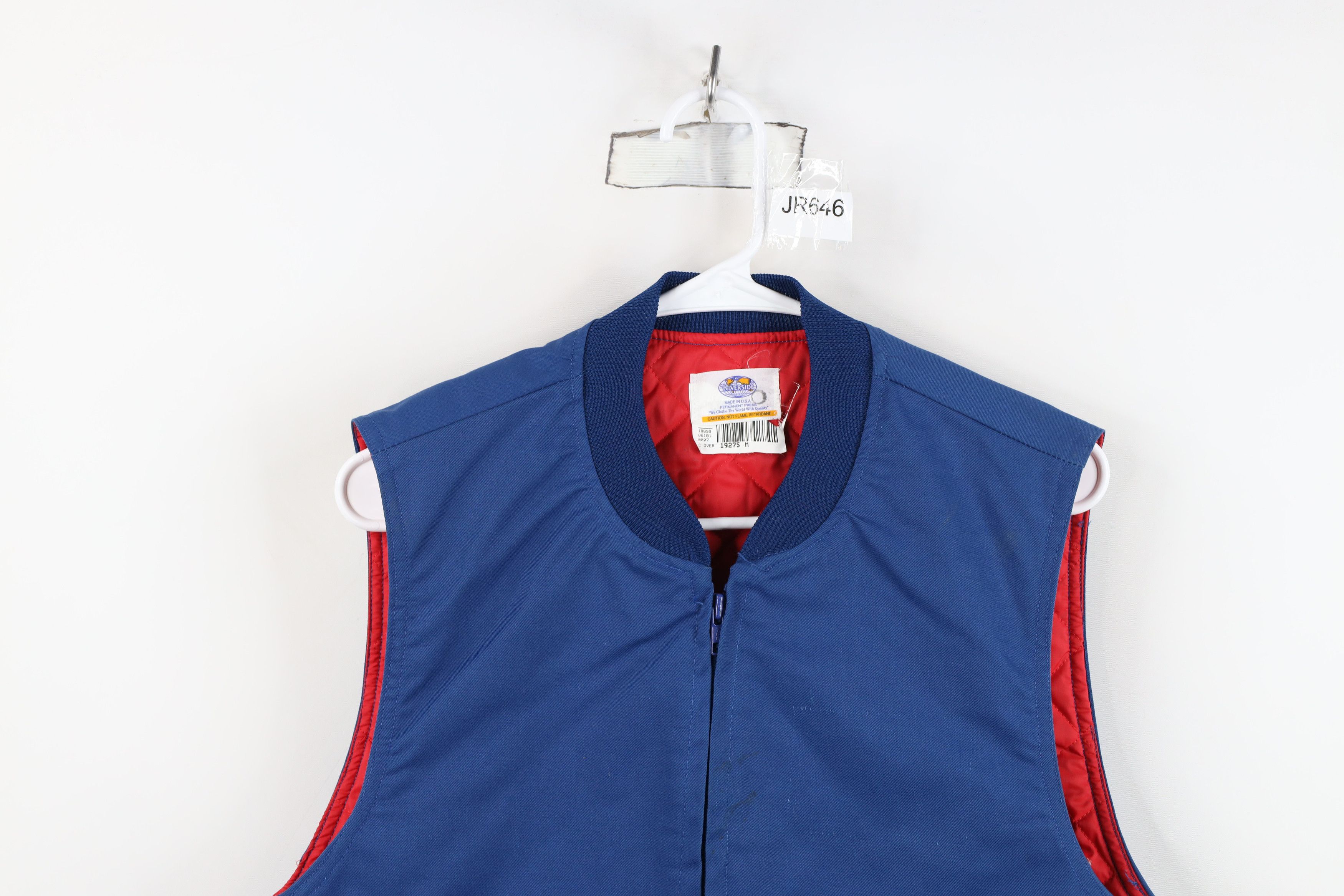 Vintage Vintage 90s Streetwear Quilted Mechanic Workwear Vest USA Size US M / EU 48-50 / 2 - 2 Thumbnail