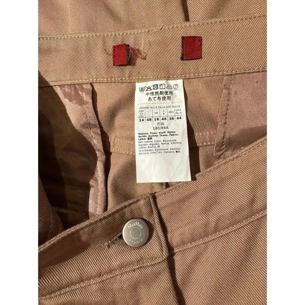 Max Mara Cotton trousers, Max Mara Size 34" / US 12 / IT 48 - 7 Thumbnail
