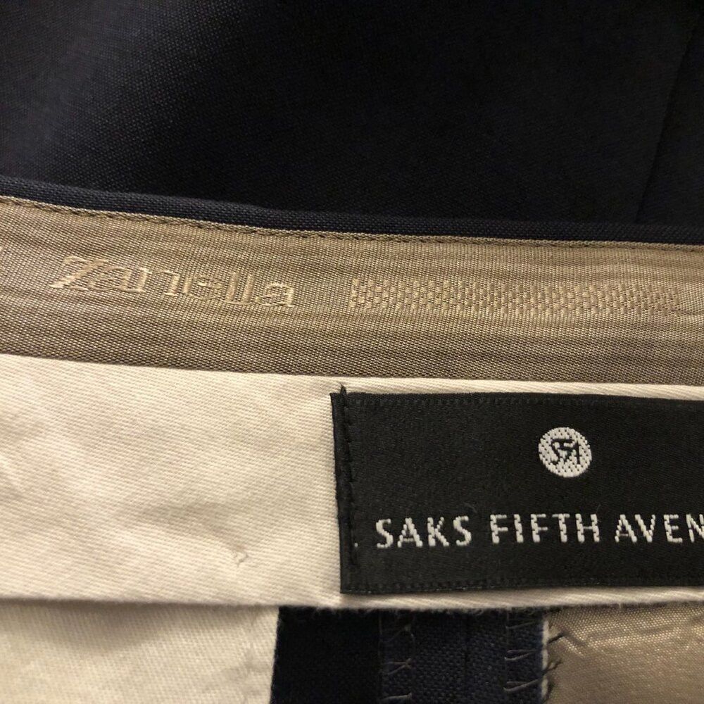 Zanella ZANELLA FOR SAKS FIFTH AVENUE MEN'S DRESS PANTS SIZE: 33/31 Size US 33 - 3 Thumbnail